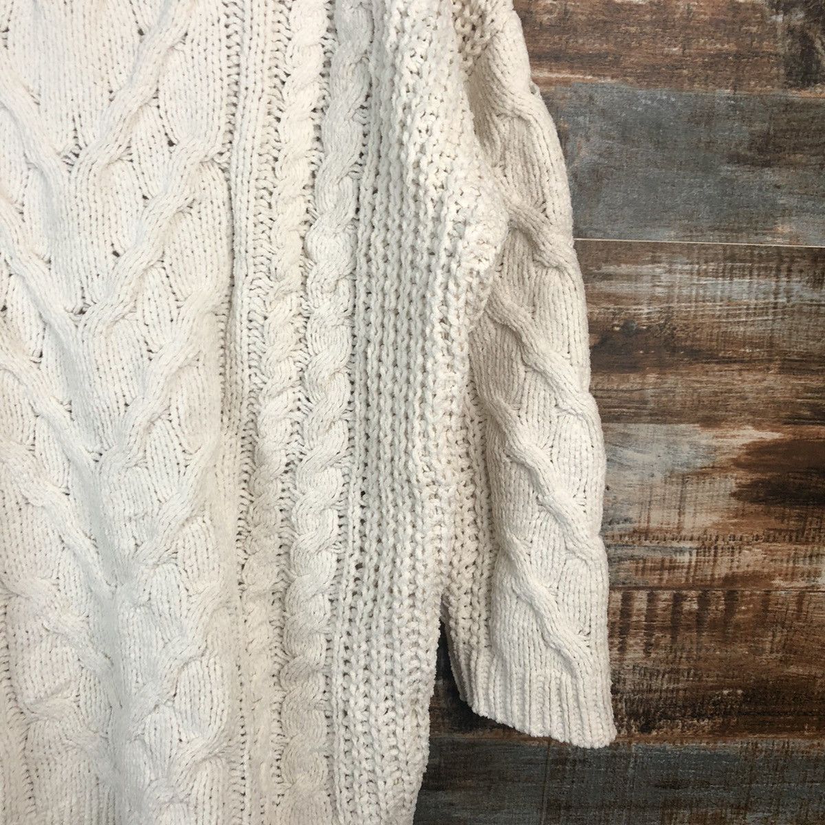 Homespun Knitwear × Japanese Brand Japanese Brand White vintage Knitwear #A1878 Size XL / US 12-14 / IT 48-50 - 8 Thumbnail