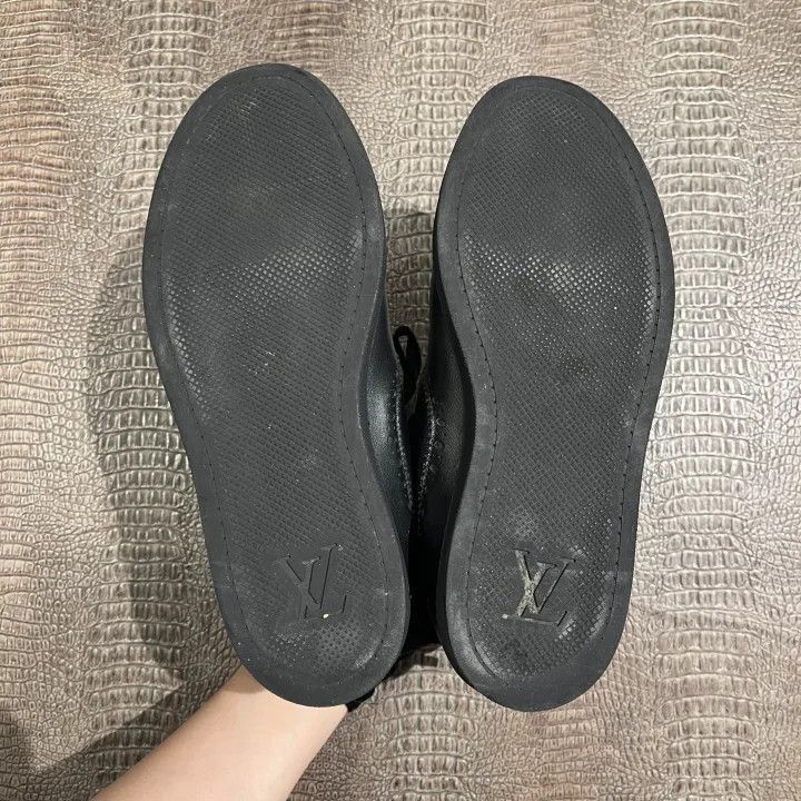 Louis Vuitton Louis Vuitton High-Top Casual Boots in Black -2508 Size US 5 / EU 37 - 4 Thumbnail