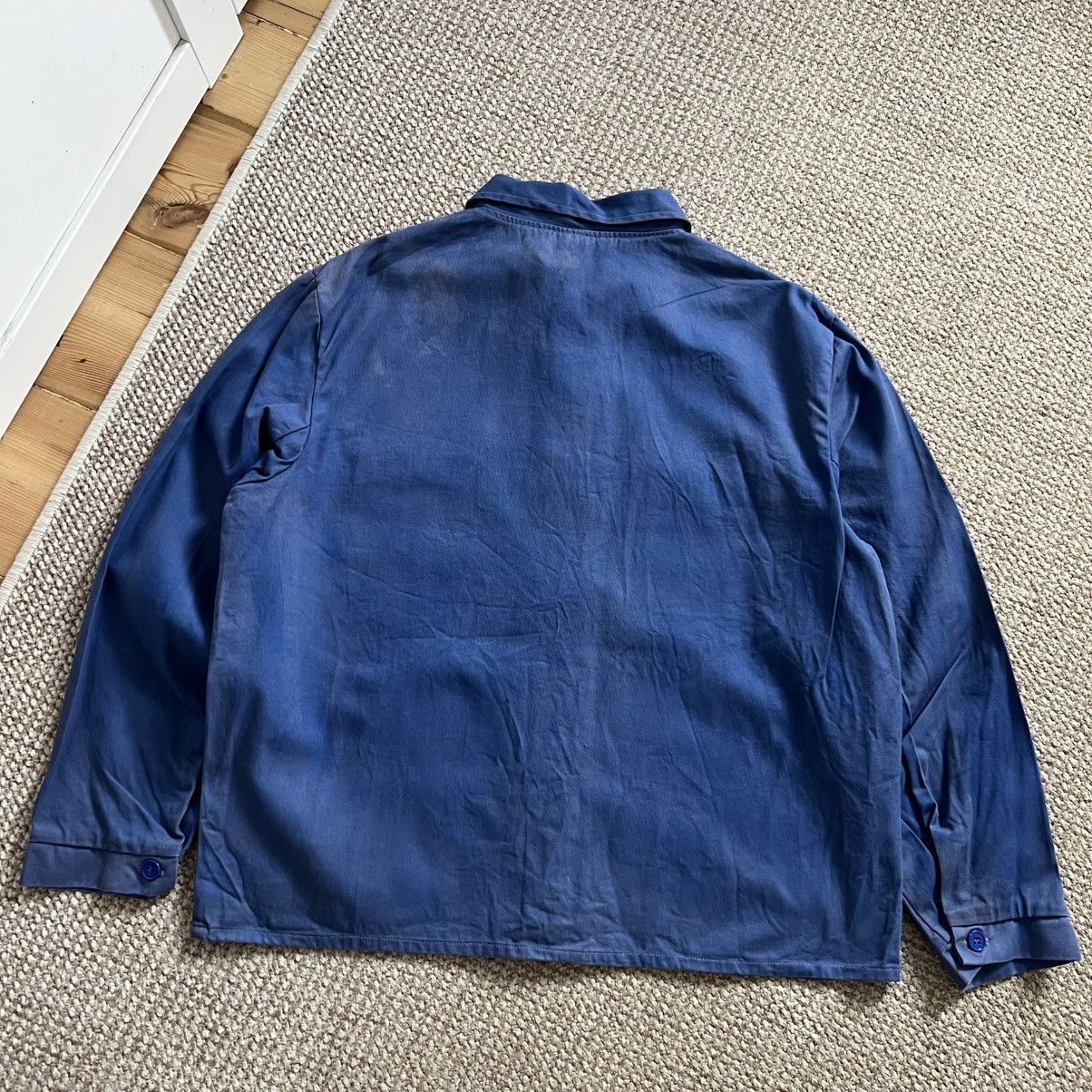 Vintage French faded works jacket Size US L / EU 52-54 / 3 - 8 Thumbnail