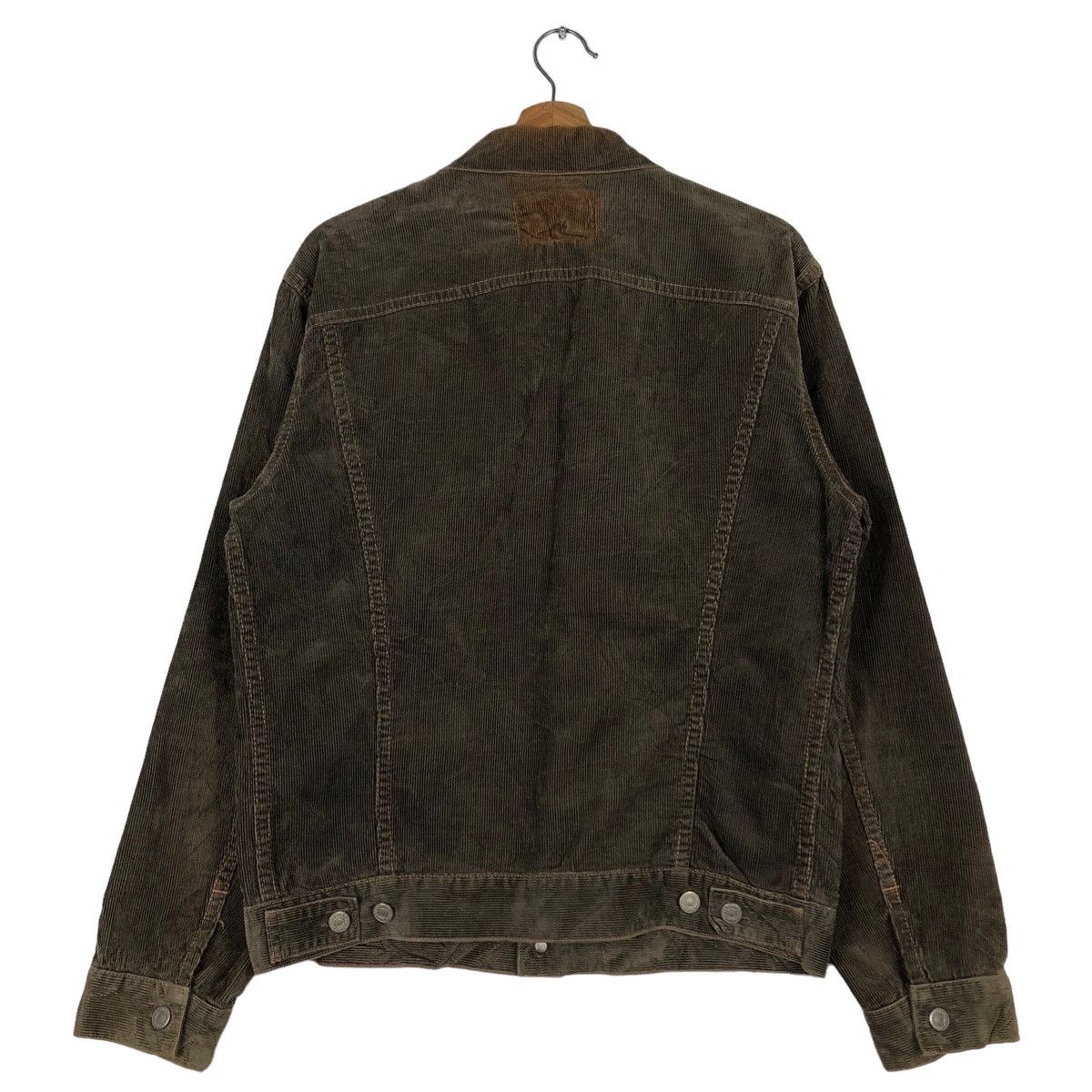 Blue Blue Japan 🔥Vintage Corduroy Trucker Jacket HRM Japan Biker Wear Size US M / EU 48-50 / 2 - 8 Thumbnail