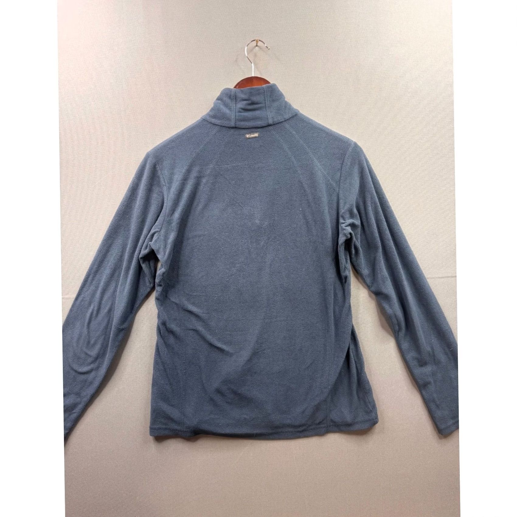 Vintage Columbia Sweater Quarter Zip Fleece Pullover Mock Neck Mens M Gray Size US M / EU 48-50 / 2 - 6 Thumbnail