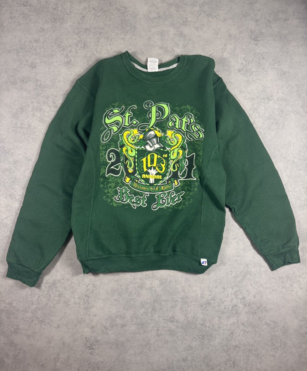 Russell Athletic Vintage Russell Athletic Baggy Hoodie Size US M / EU 48-50 / 2 - 1 Thumbnail