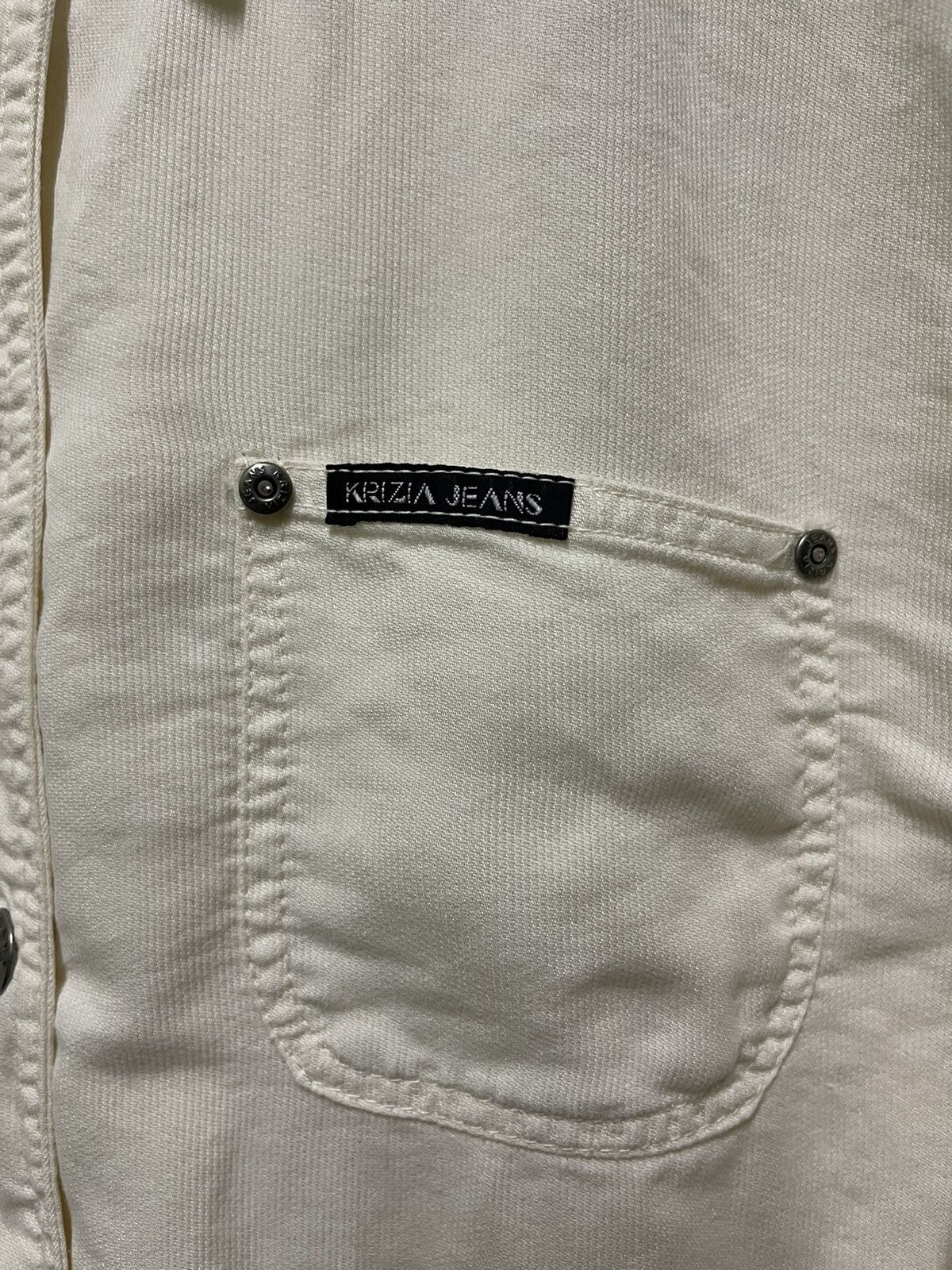 Krizia Uomo Krizia Jeans Jacket Size US S / EU 44-46 / 1 - 5 Thumbnail