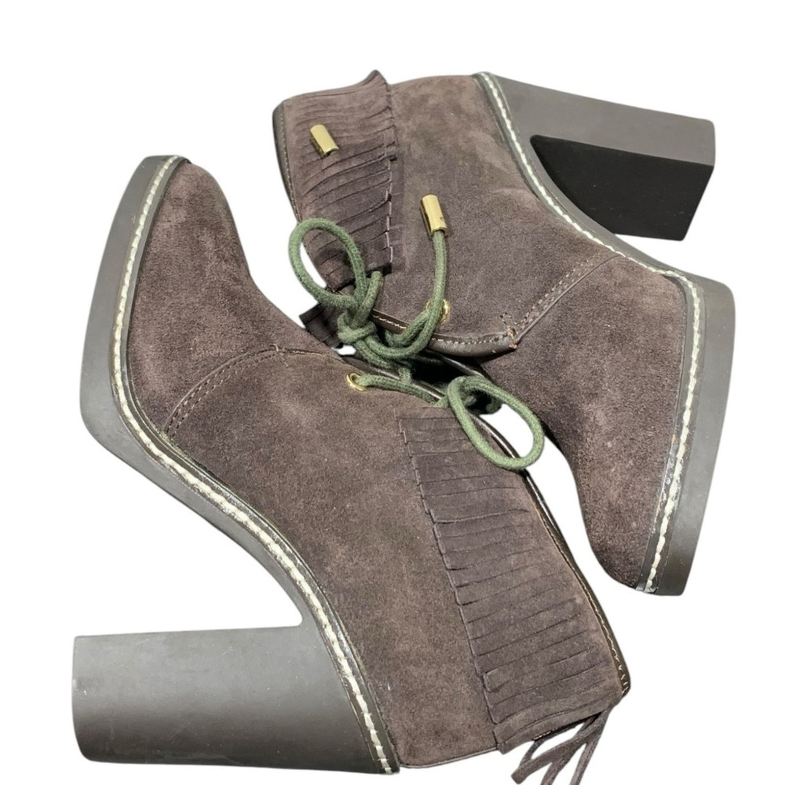 Tory Burch Tory Burch Fringe Ankle Boots SZ 5 M Size US 5 / IT 35 - 3 Thumbnail