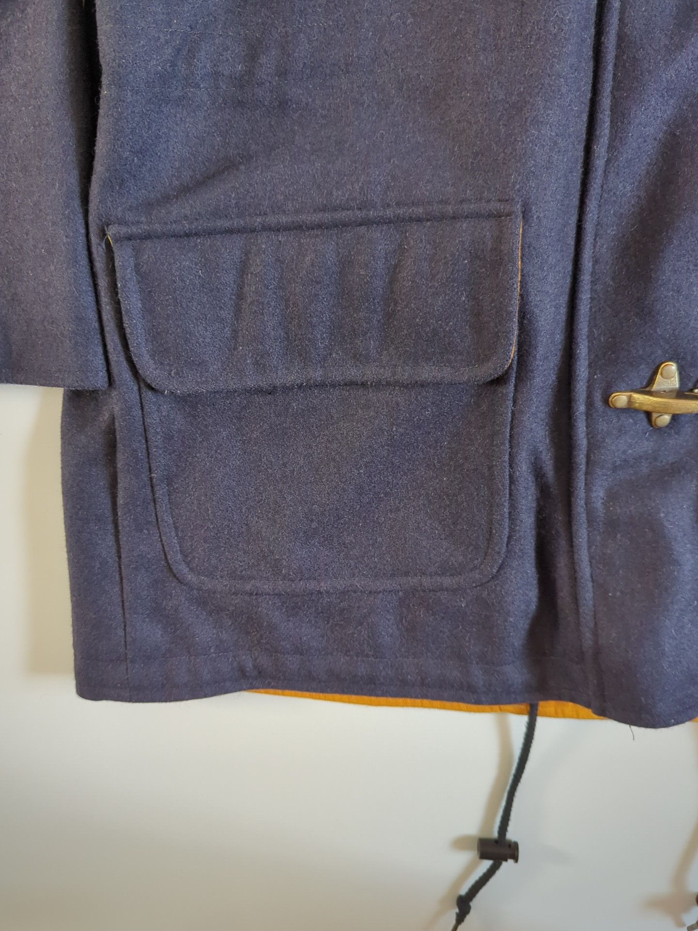 Other Reversible Fireman Wool Blend Coat Large Navy Blue Jacket Size US L / EU 52-54 / 3 - 2 Thumbnail