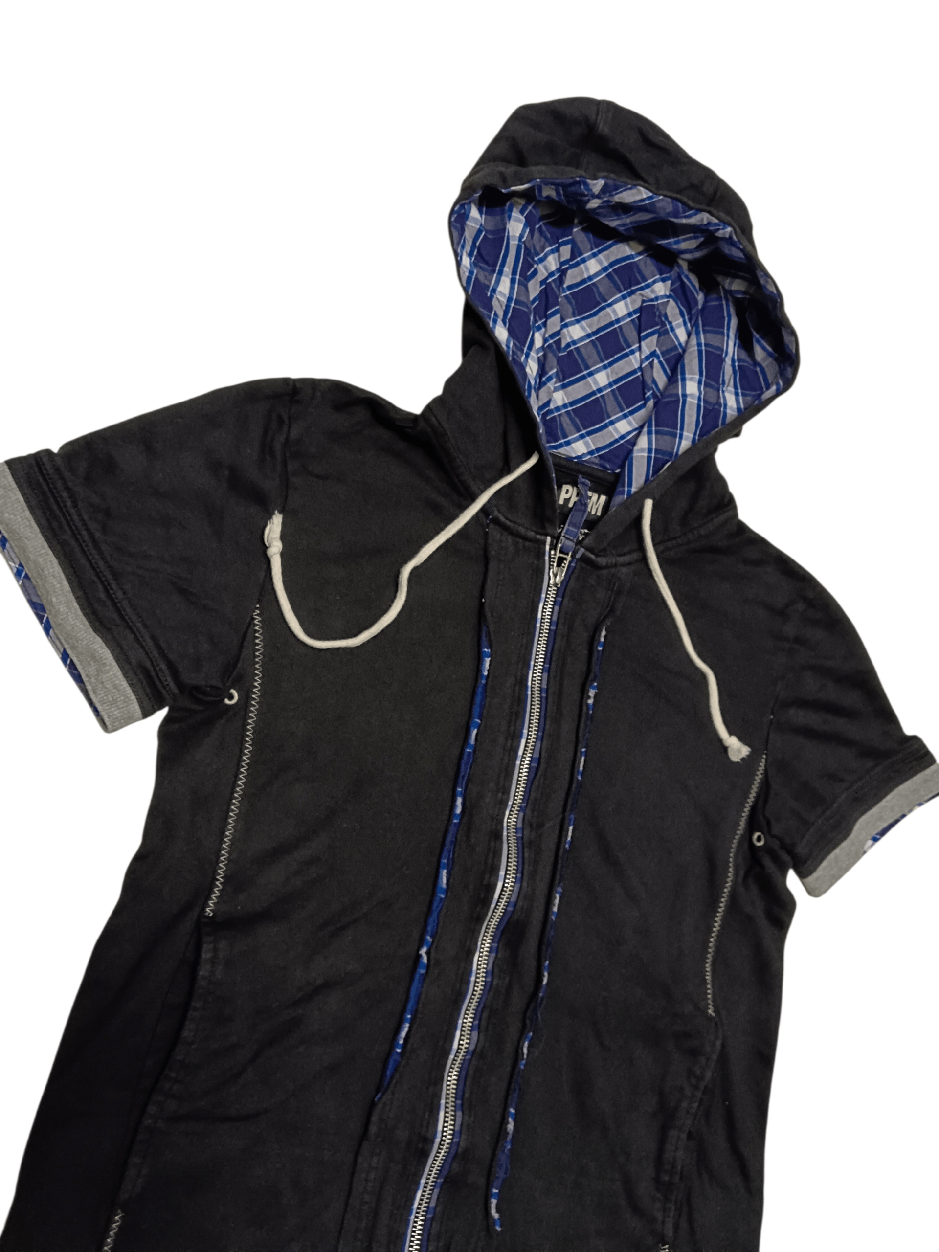 PPFM PPFM Zipper Short Sleeve Hoodie Size US S / EU 44-46 / 1 - 2 Thumbnail