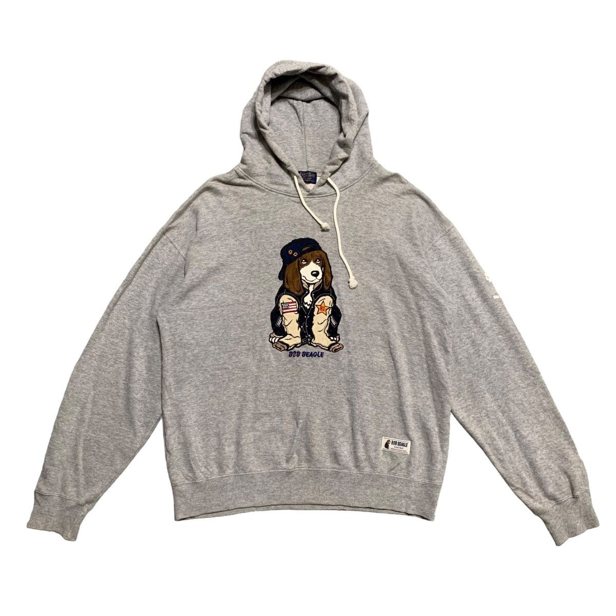 Japanese Brand East Boy For Men Bob Beagle Hoodie Size US L / EU 52-54 / 3 - 1 Thumbnail