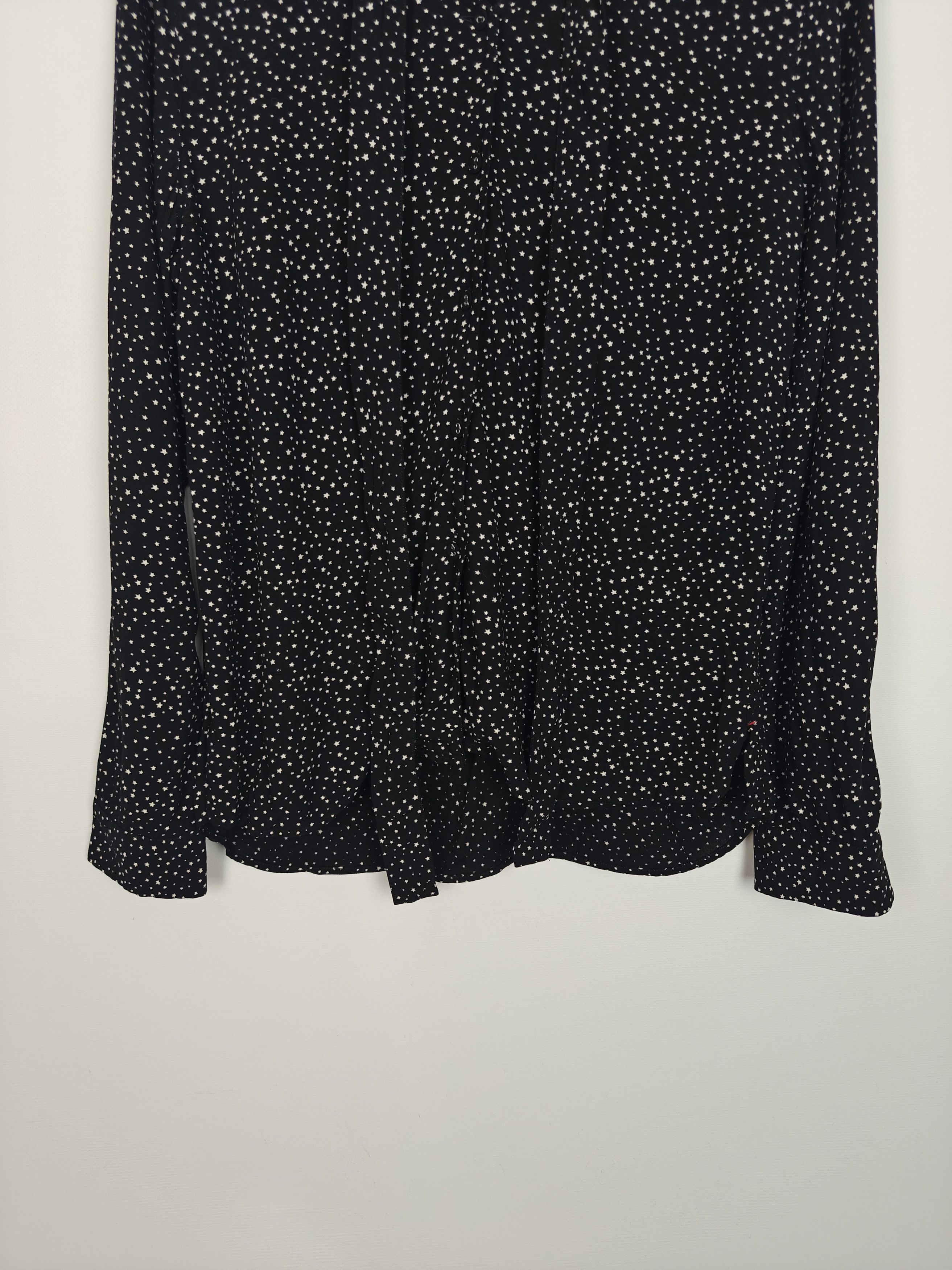 Uniqlo Uniqlo x Ines De La Fressange Button Shirt Star Monogram M Size M / US 6-8 / IT 42-44 - 3 Thumbnail