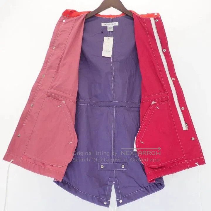 Comme des Garcons Comme des Garcons Colorblock Hooded Jacket. Size US XS / EU 42 / 0 - 3 Thumbnail
