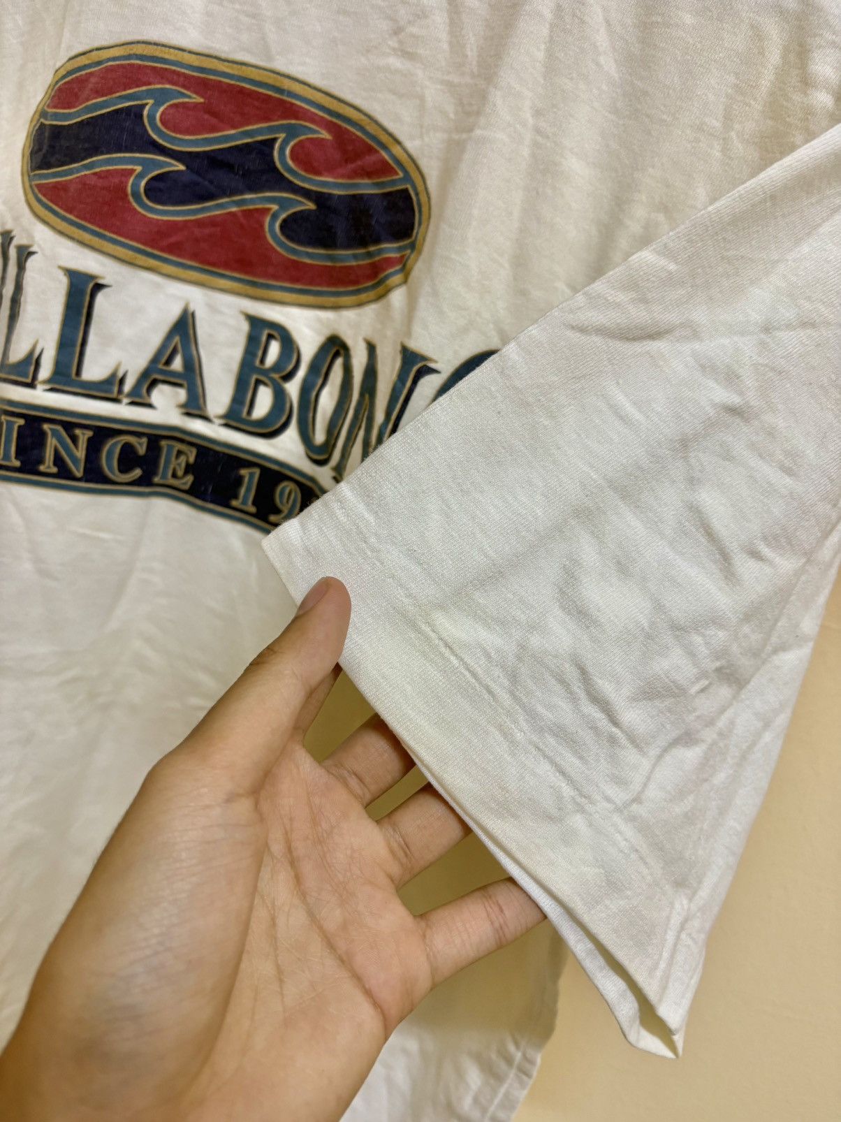 Vintage 90s Billabong Big OG Logo Surfing