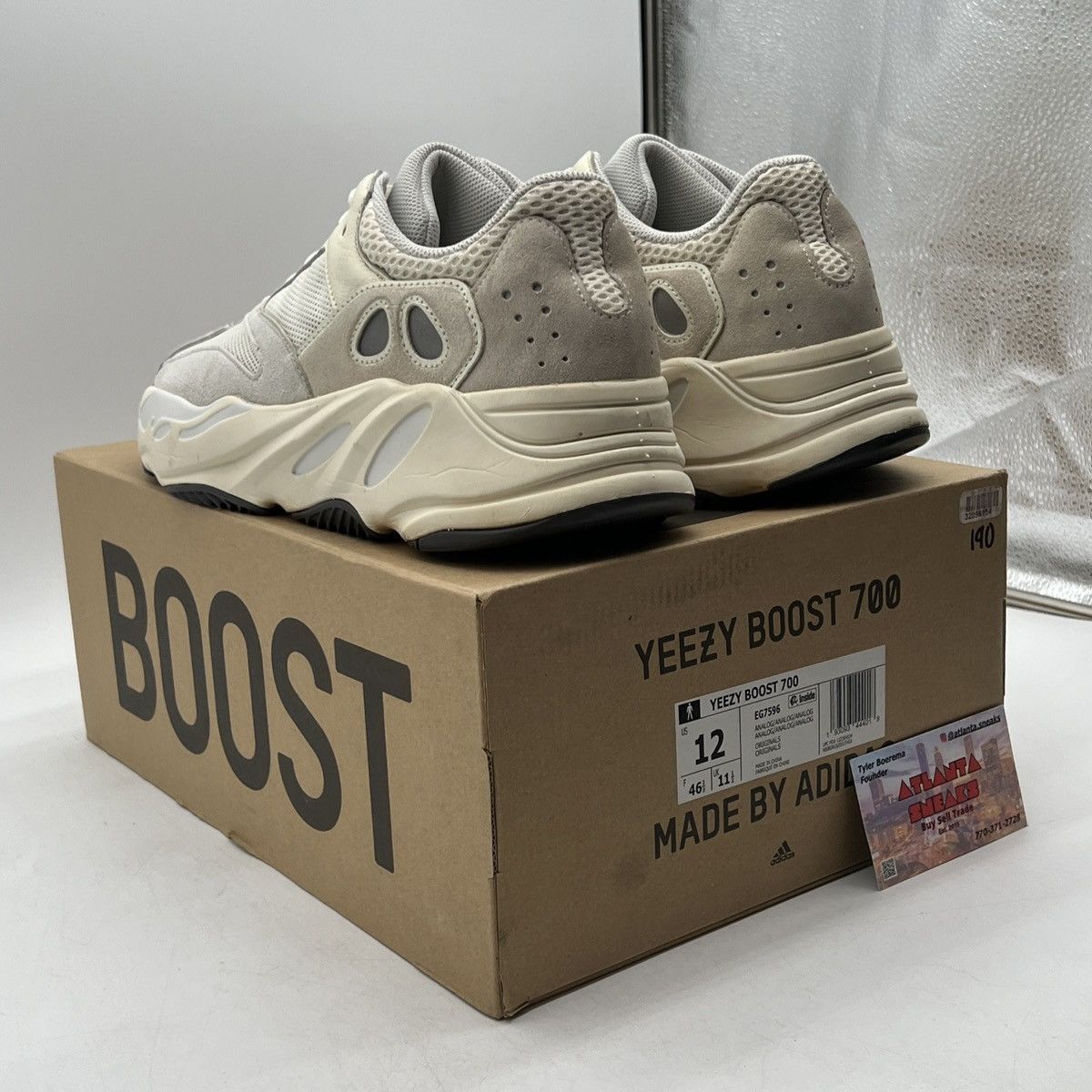 Adidas Yeezy boost 700 analog Size US 12 / EU 45 - 4 Thumbnail