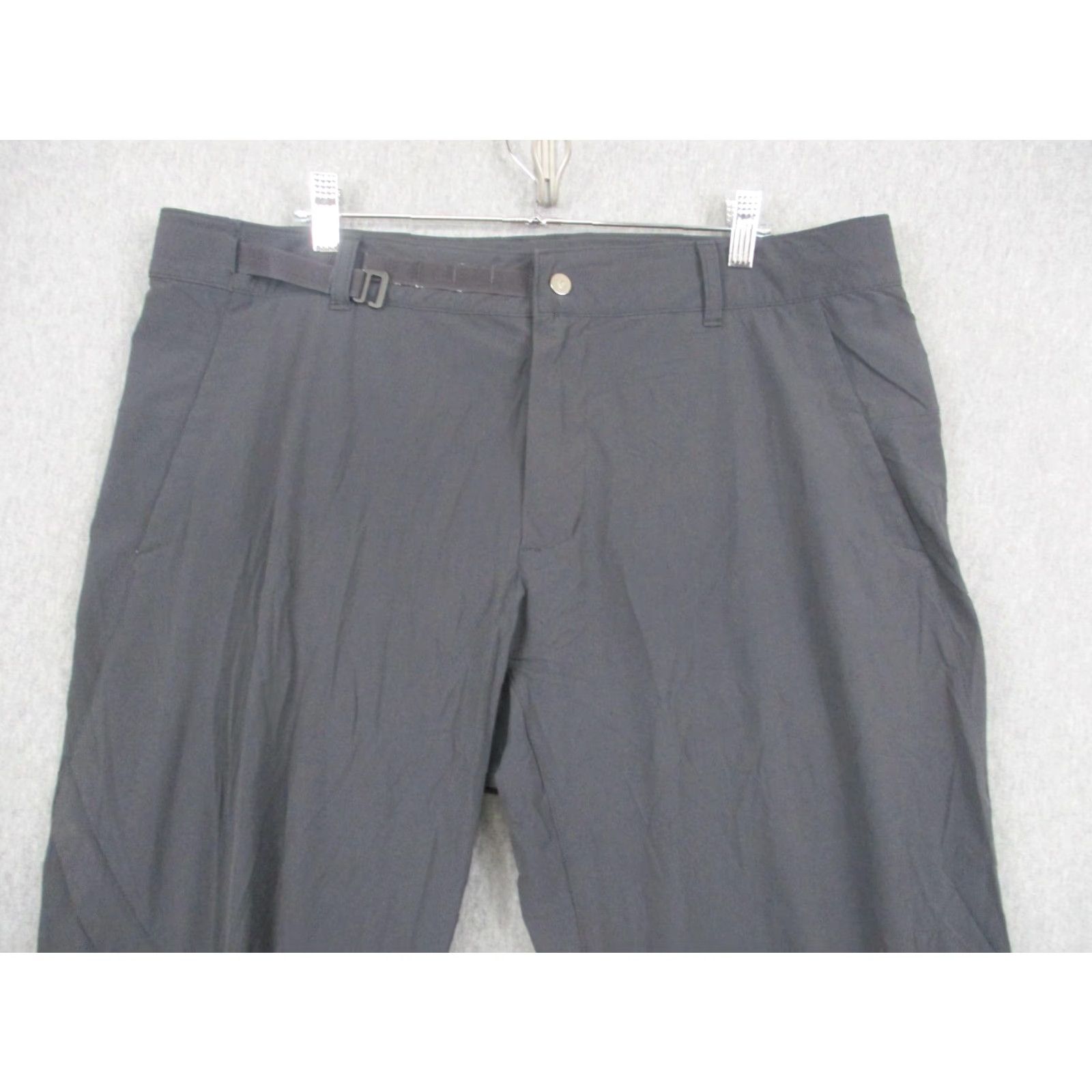 Black Diamond Black Diamond Pants Mens XL Black Hiking Climbing Softshell Adjustable Hem Size US 36 / EU 52 - 3 Thumbnail