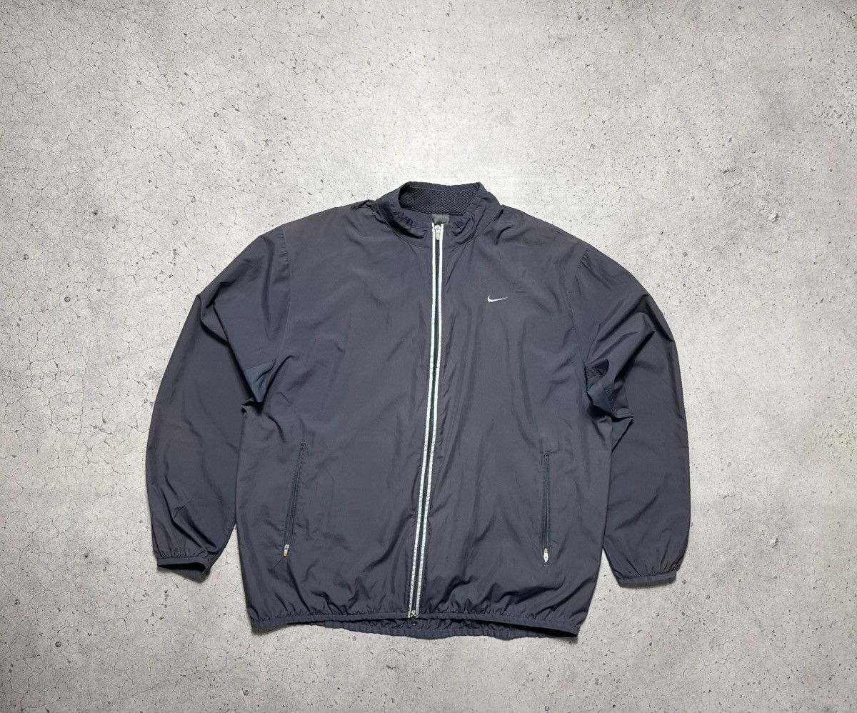 Nike Nike Nylon Vintage Track Suit Jacket & Pants Drill Swoosh Size US XL / EU 56 / 4 - 2 Thumbnail