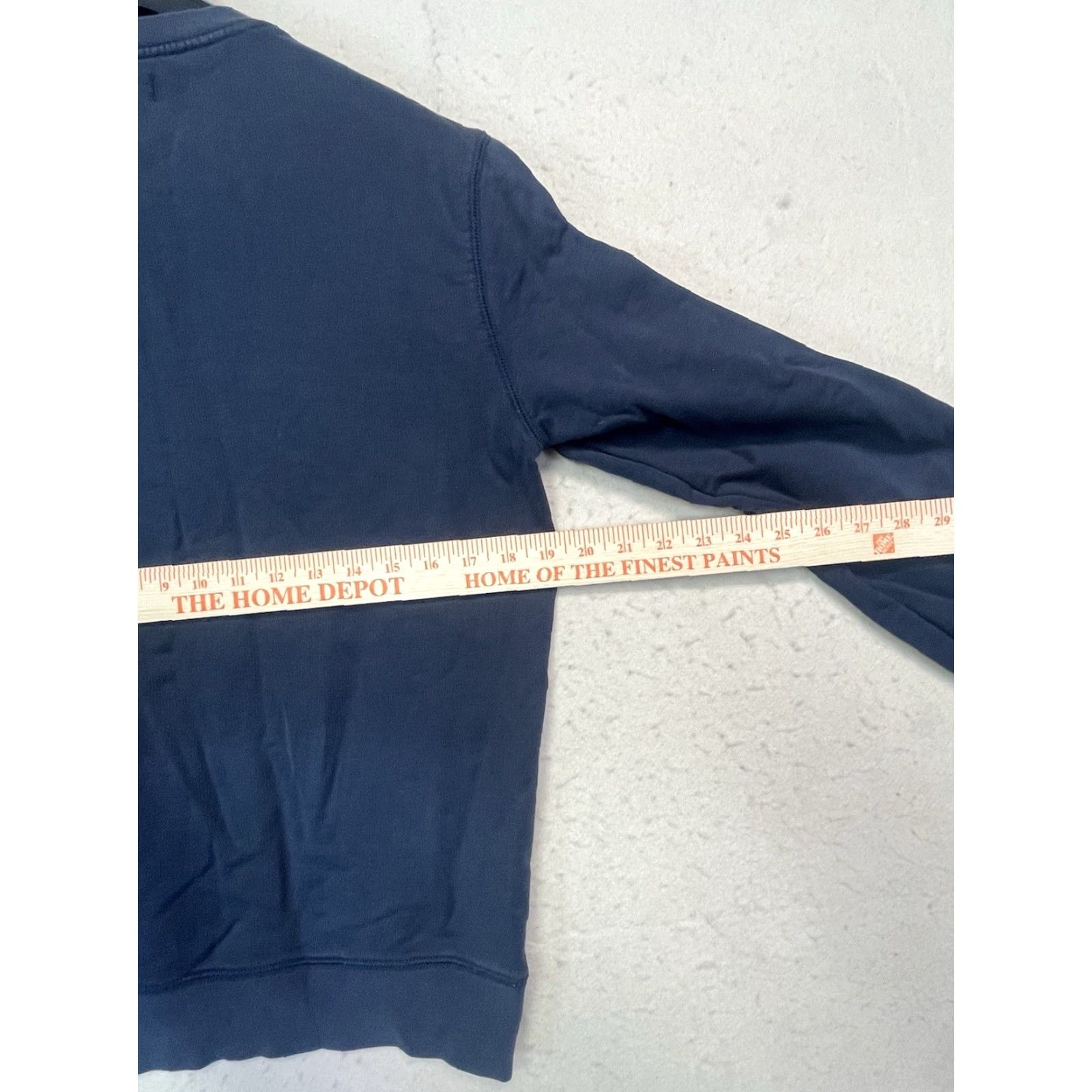Everlane Everlane Sweatshirt Crew Neck Pullover S Small Blue Women Long Sleeve Cotton Polyester Pullover Activewear Fall Spring Winter Size S / US 4 / IT 40 - 3 Thumbnail