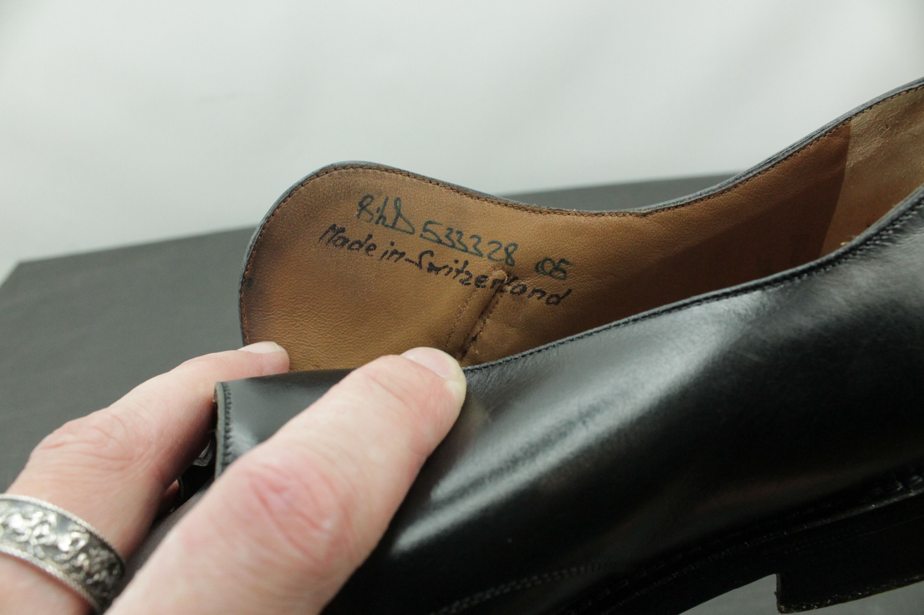 Bally Bally Scribe Handmade Black Dress Monk Strap Shoes Size US 9 / EU 42 - 11 Thumbnail