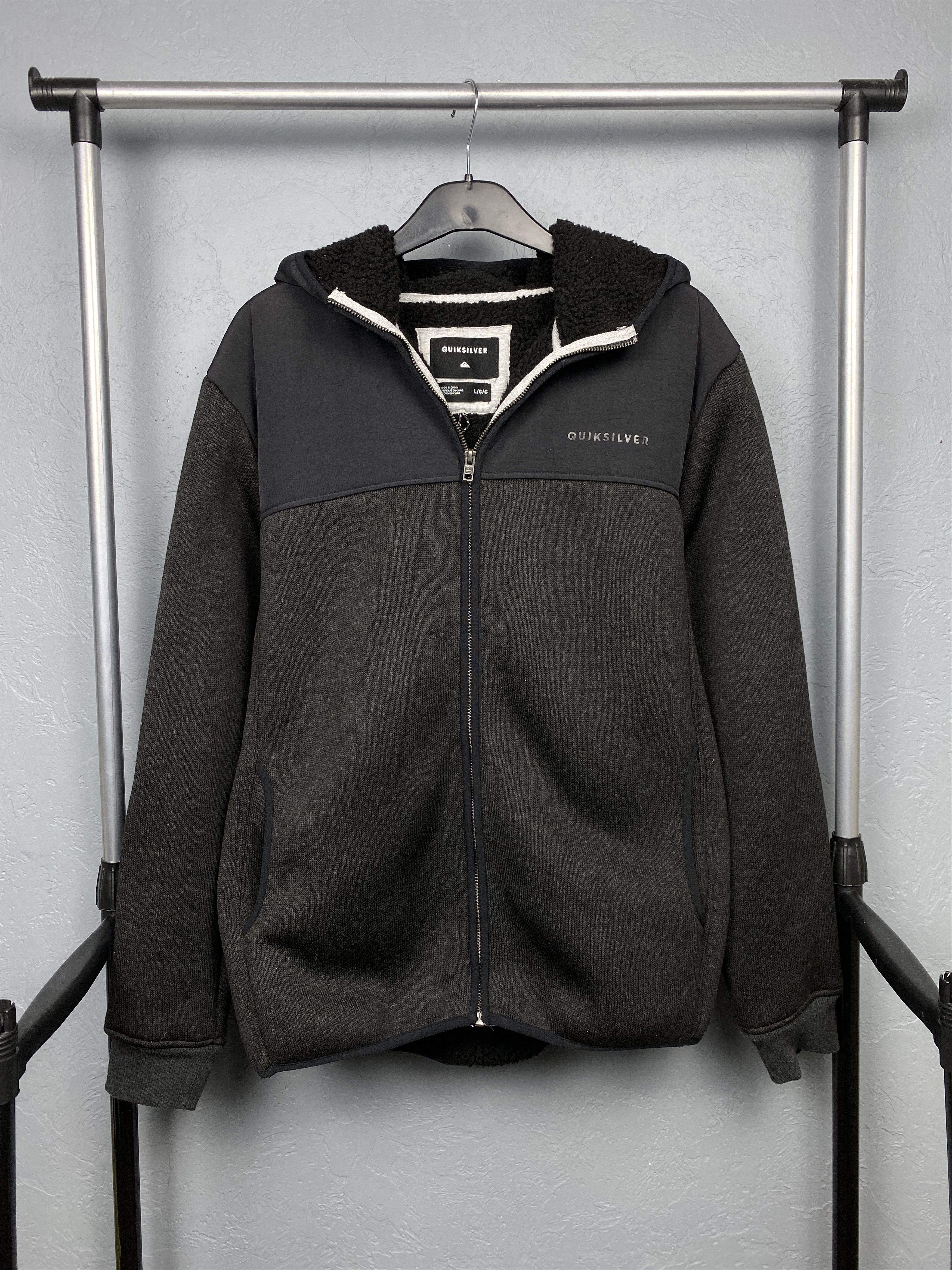 Quiksilver Quiksilver Vintage Sherpa Teddy Fleece Jacket Surf style Size US L / EU 52-54 / 3 - 1 Thumbnail