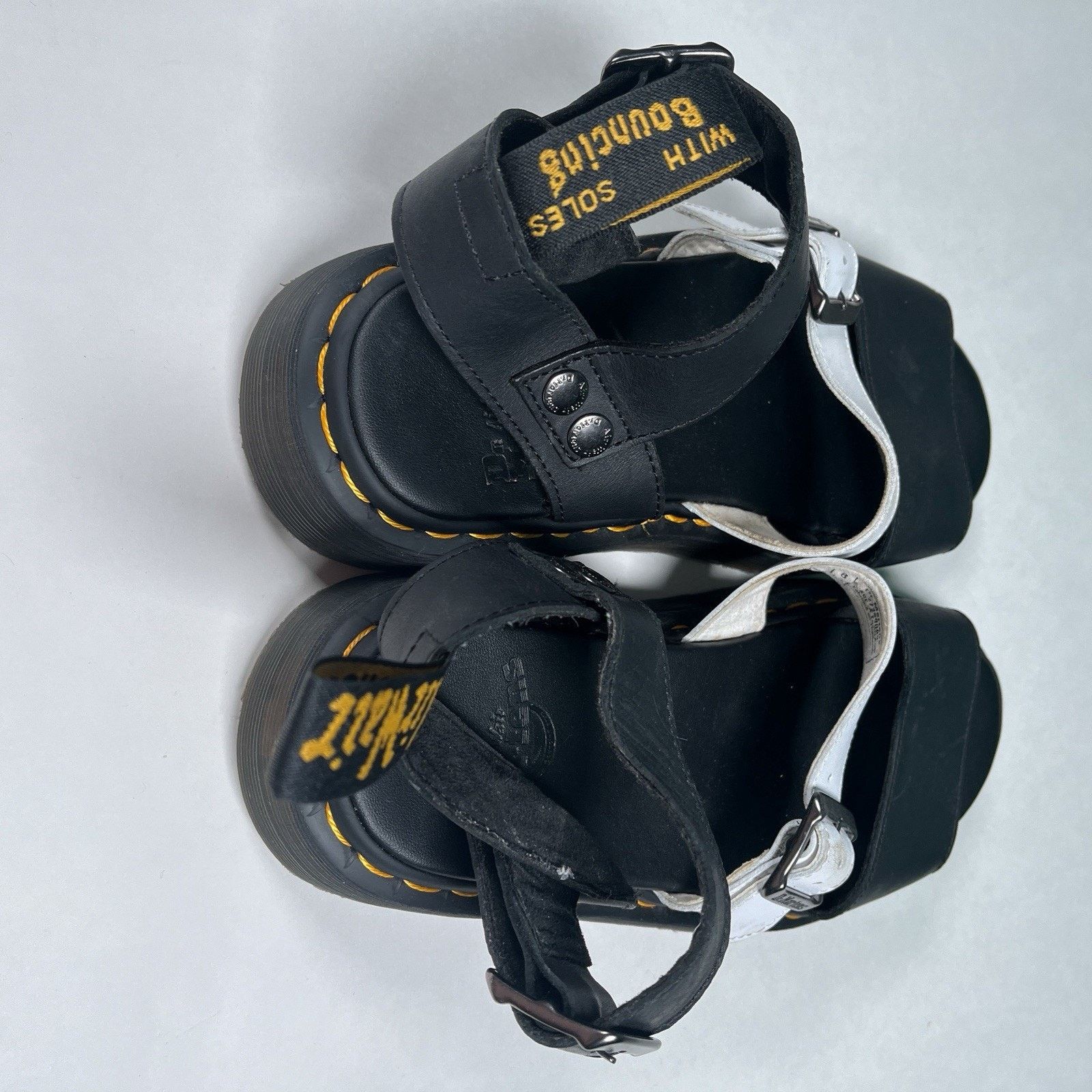 Dr. Martens Dr. Martens Gryphon Contrast Leather Strap Sandals Sz 8 Size US 8 / EU 41 - 2 Thumbnail