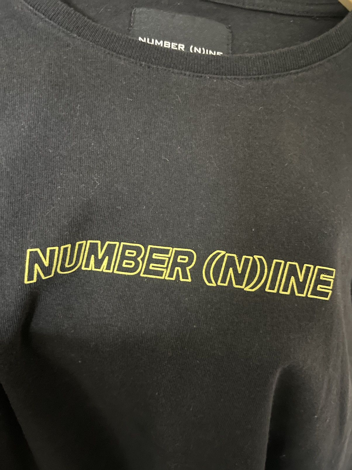 Japanese Brand × Number (N)ine NUMBER(N)INE CENTER LOGO LONG SLEEVE TEE Size US L / EU 52-54 / 3 - 3 Thumbnail