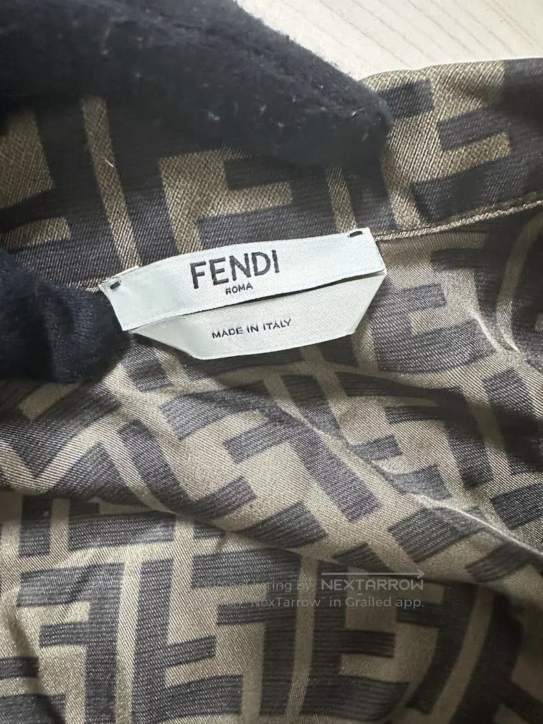 Fendi Fendi Double F Silk Shirt Size XS / US 0-2 / IT 36-38 - 3 Thumbnail