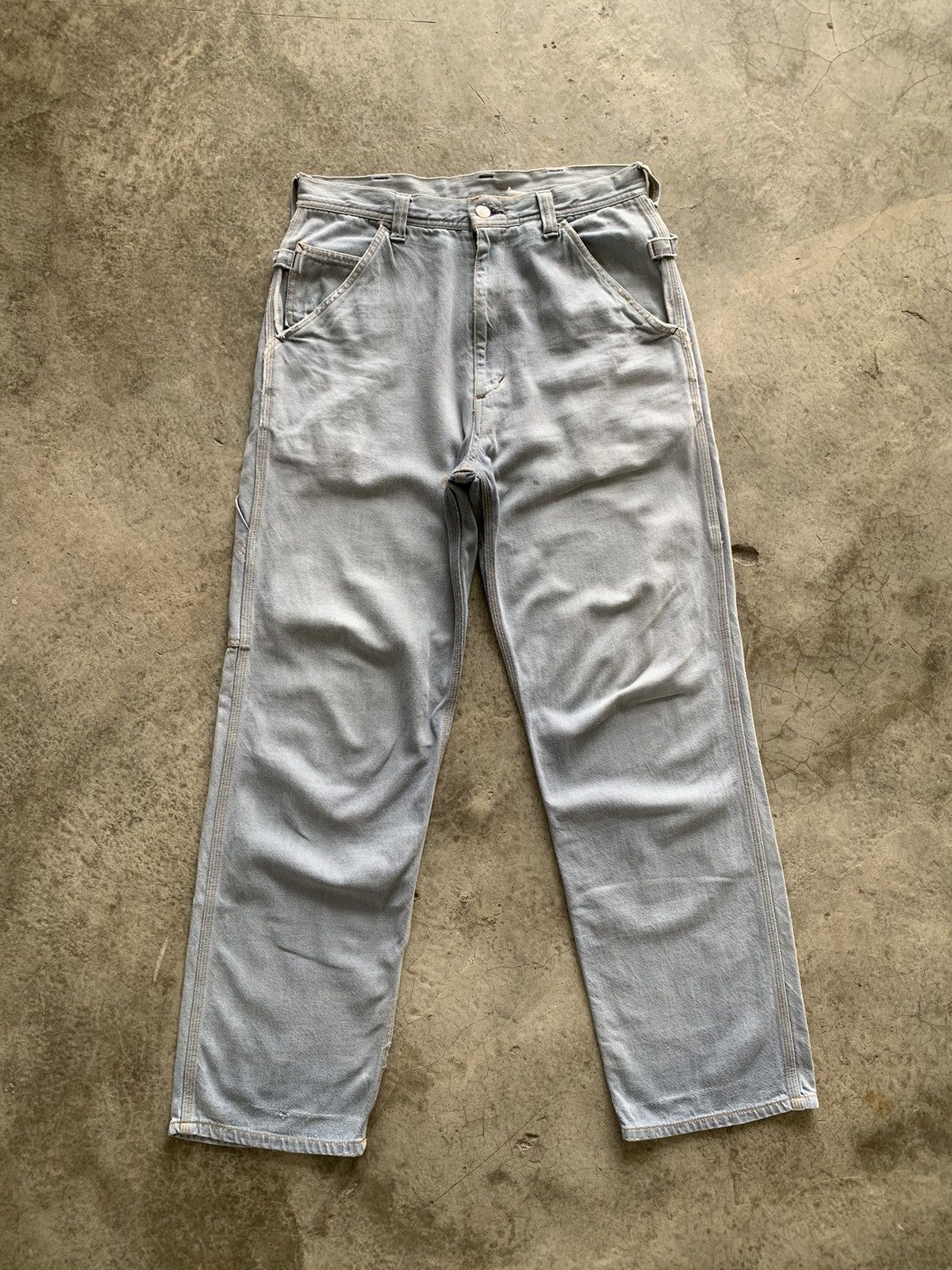 Needles Needles by Nepenthes New York Distressed Carpenter Pants Size US 32 / EU 48 - 1 Thumbnail