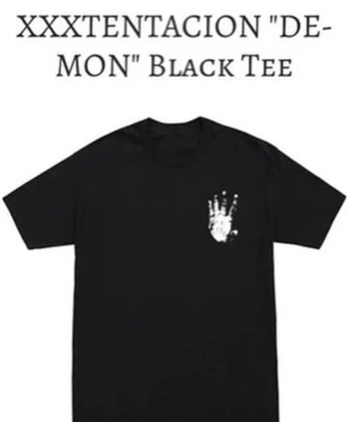 Revenge (DS)(L) Revenge XXXTENTACION Demon Tee Size US L / EU 52-54 / 3 - 5 Thumbnail