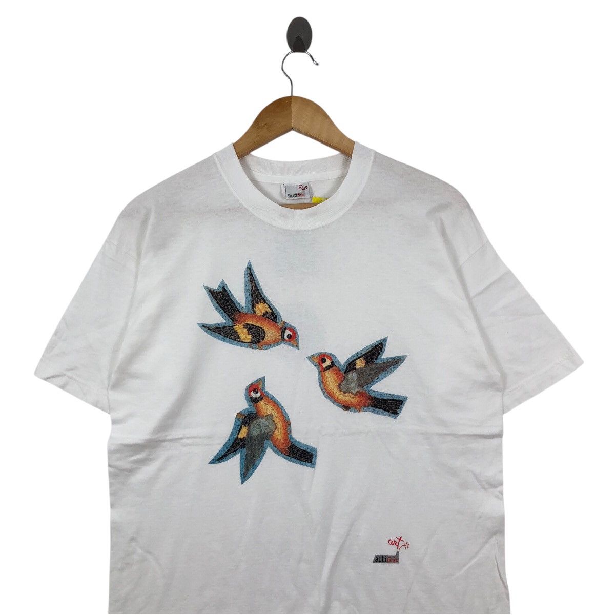 Vintage Vintage 90s Mosaic Art Kit T Shirt Artificio Tag Vintage Art Size US M / EU 48-50 / 2 - 2 Thumbnail