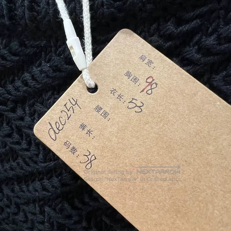 Hermes Hermes One-shoulder slogan button long-sleeved sweater Size XS / US 0-2 / IT 36-38 - 5 Thumbnail