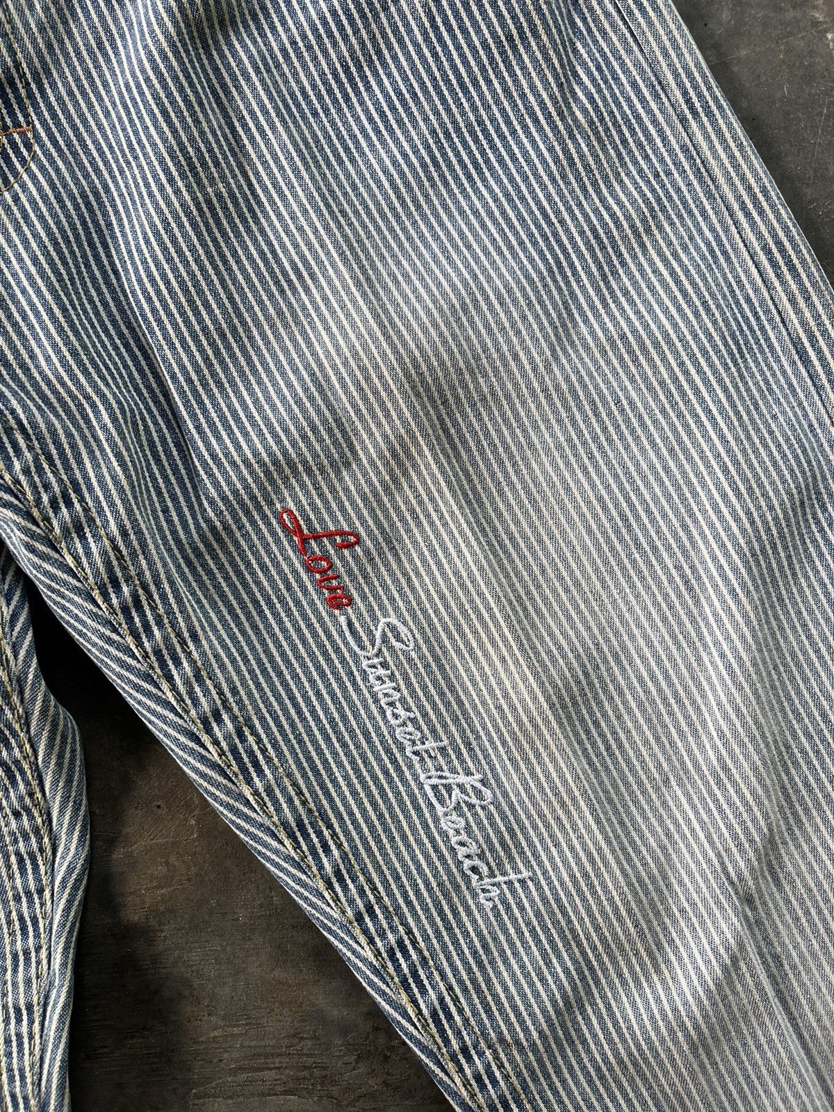 Hysteric Glamour × Japanese Brand × Vintage Hickory Denim Hysteric Inspired Size US 31 - 14 Thumbnail