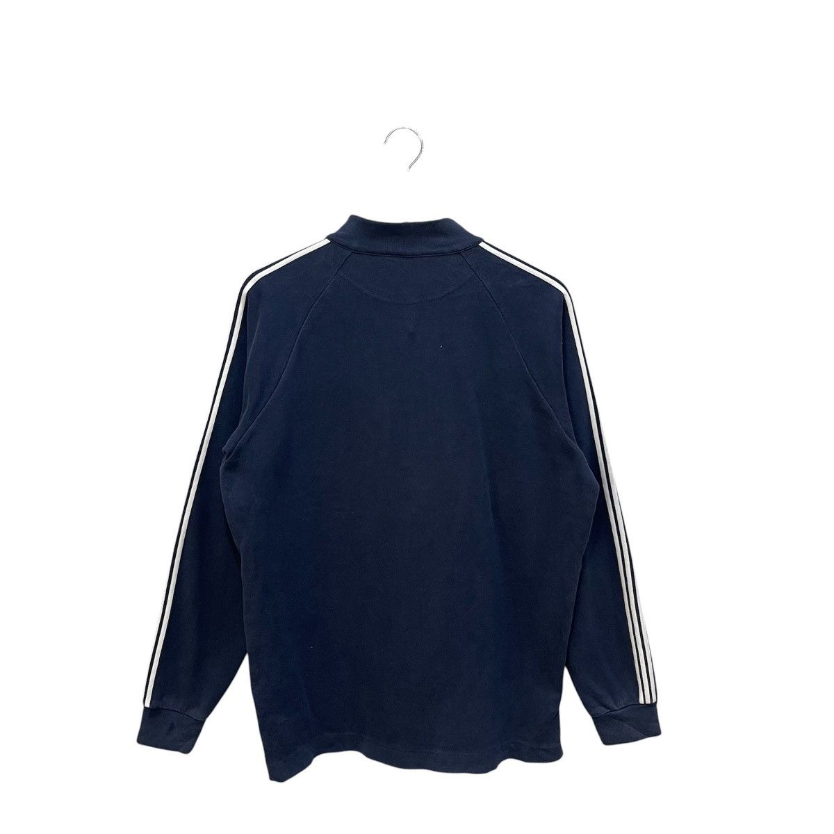 Adidas Vintage adidas y2k sweatshirt halfzip logo embroidery rare! Size US M / EU 48-50 / 2 - 9 Thumbnail