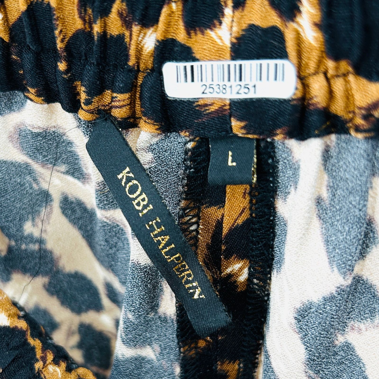 KOBI HALPERIN Kobi Halperin Aria Leopard Print Pants Size 34" / US 12 / IT 48 - 5 Thumbnail