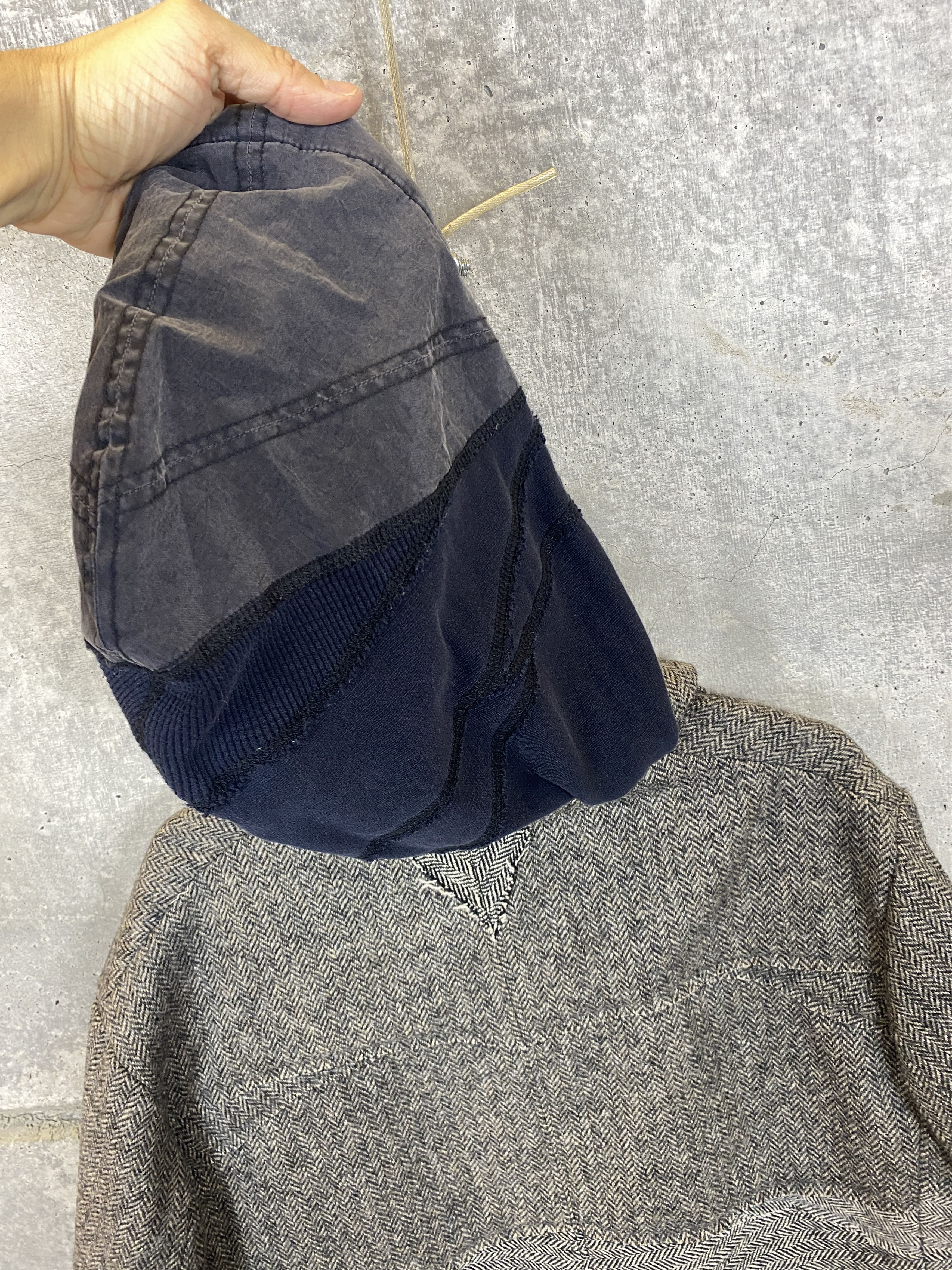 Greg Lauren GREG LAUREN MIXED HERRINGBONE COAT JACKET SAMPLE Size US L / EU 52-54 / 3 - 6 Thumbnail
