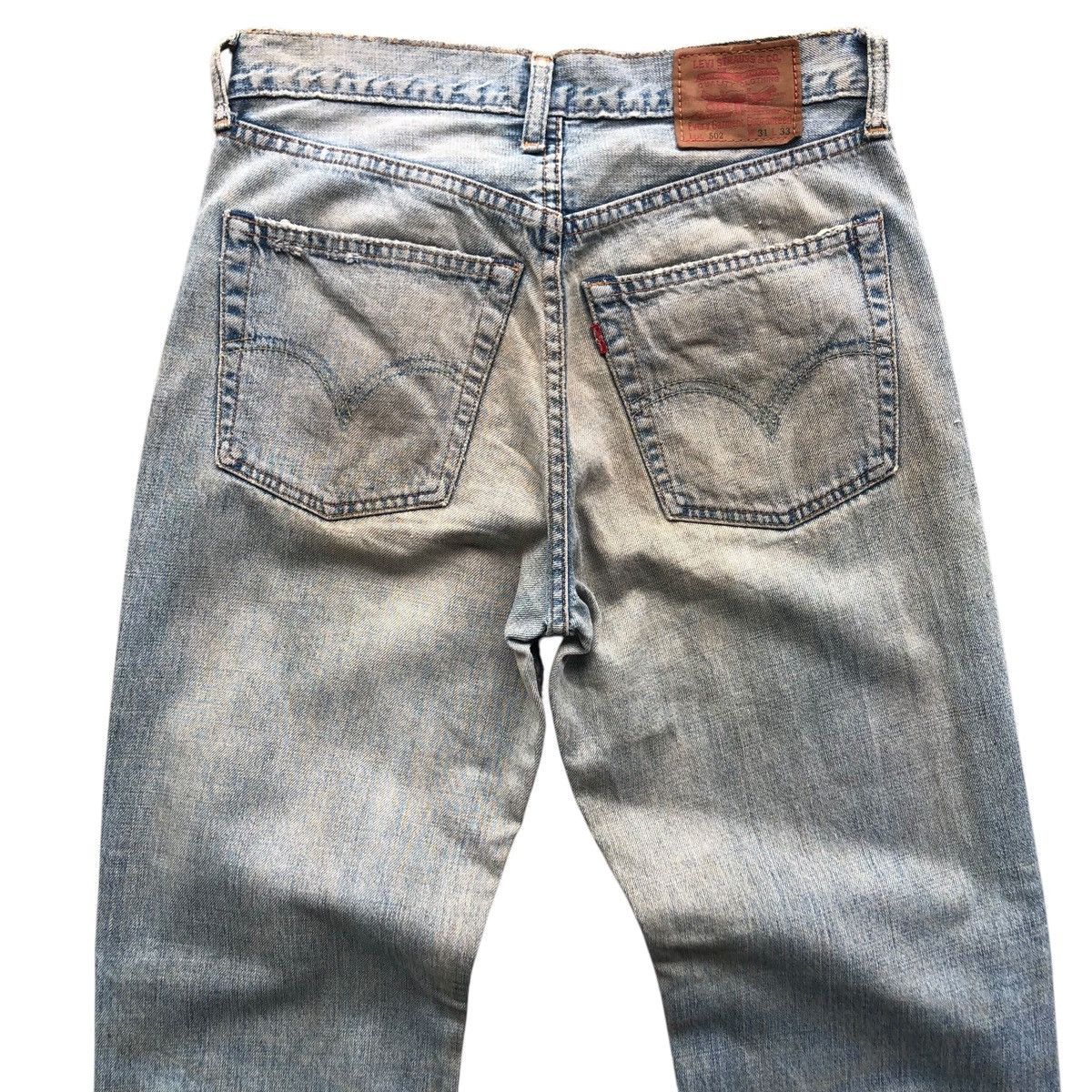 Levi's × Levi's Vintage Clothing Vintage distressed LEVIS 502 button HKQ8 mud wash jeans Size US 31 - 5 Thumbnail