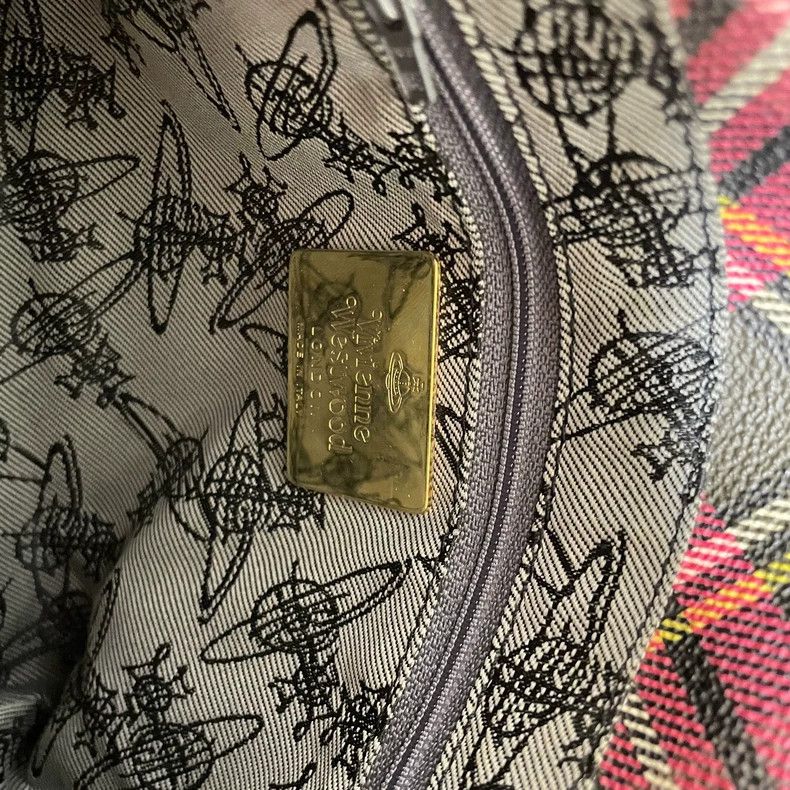 Vivienne Westwood Vivienne Westwood size os Mid-century classic plaid shoulde Size ONE SIZE - 5 Thumbnail