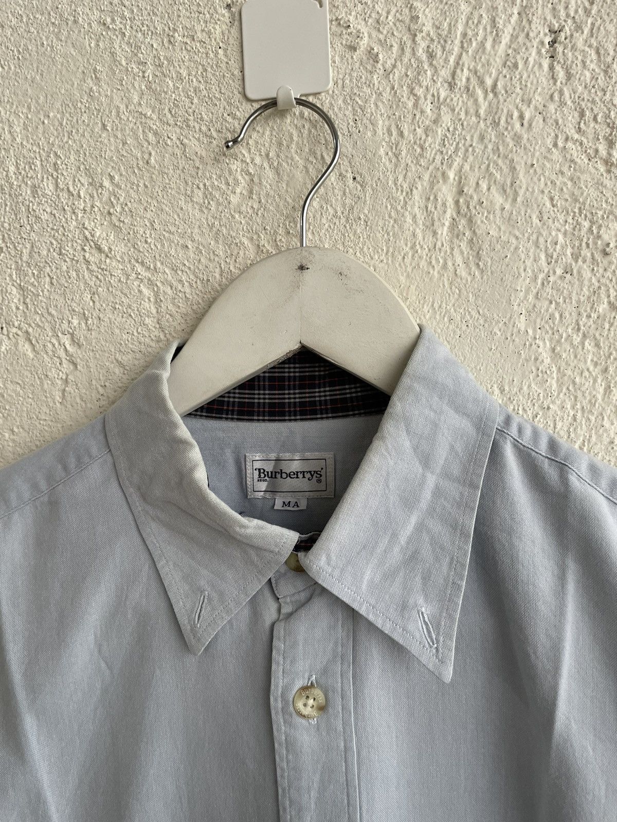 Burberry 90s Vintage burberry City Boys shirt Size US L / EU 52-54 / 3 - 3 Thumbnail