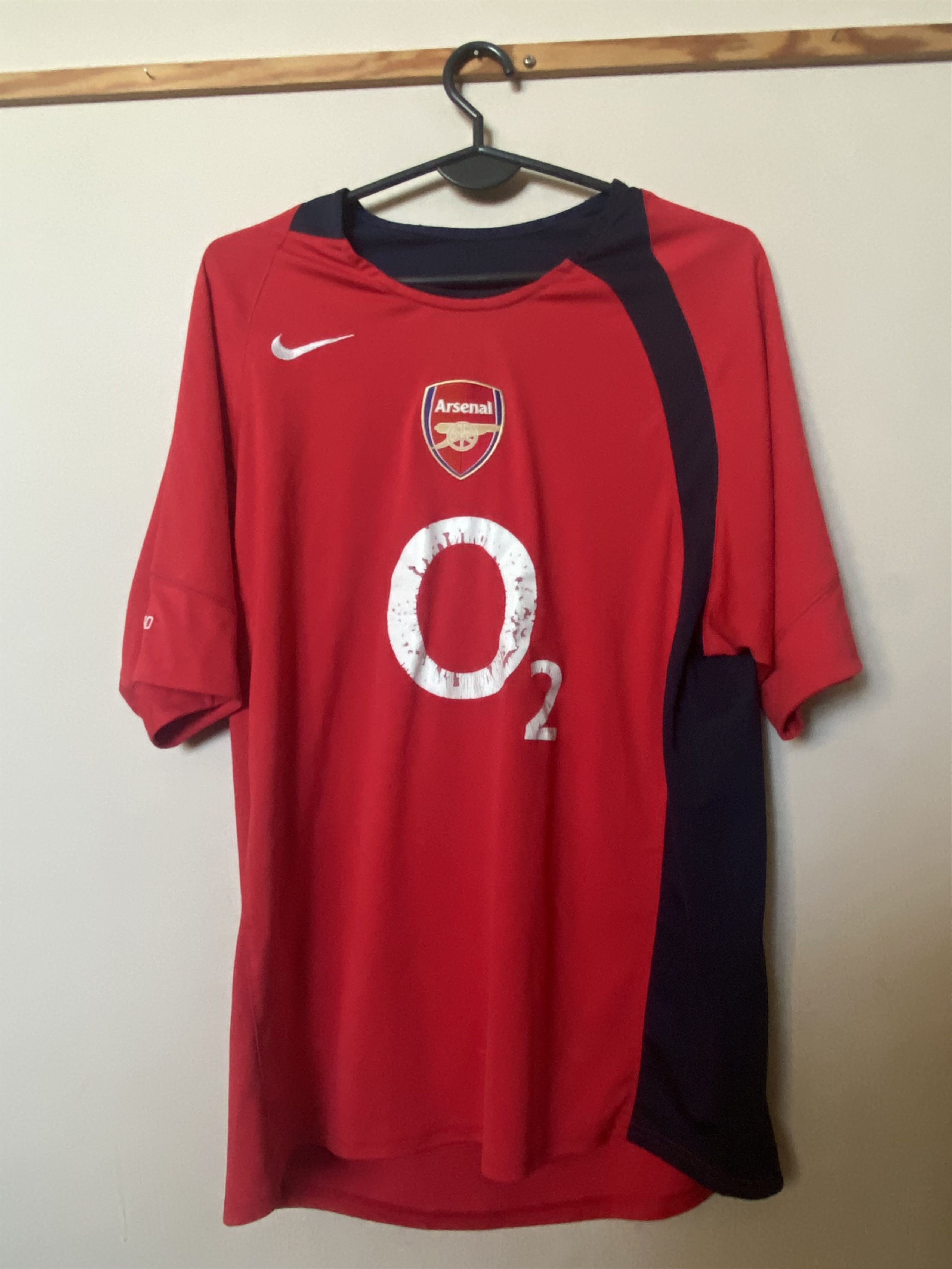 Nike Vintage ARSENAL LONDON F.C. 2004 - 2005 - Nike - L - UNIQUE Size US L / EU 52-54 / 3 - 1 Thumbnail
