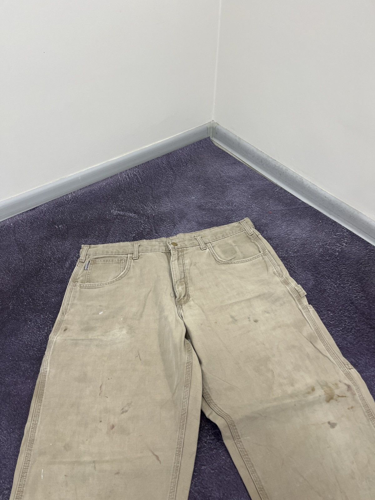 Carhartt Vintage 90s Carhartt Flame Resistant Work Cargo Pants Jeans Size US 36 / EU 52 - 7 Thumbnail