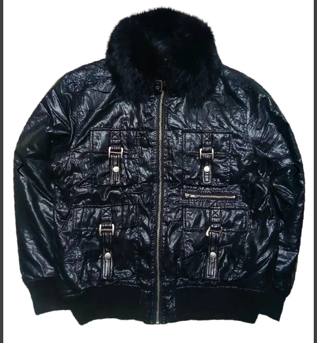 Isamu Katayama Backlash 🇯🇵THURUXTON JAPANESE COLLAR DOUBLE LAYER PUFFER RIDERS Size US M / EU 48-50 / 2 - 2 Thumbnail