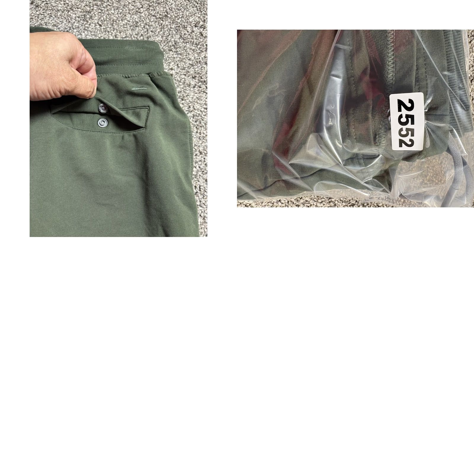 Vintage Myles Shorts Mens Medium Green Terry Lined 8” Inseam Snap Pocket Size US 31 - 9 Thumbnail
