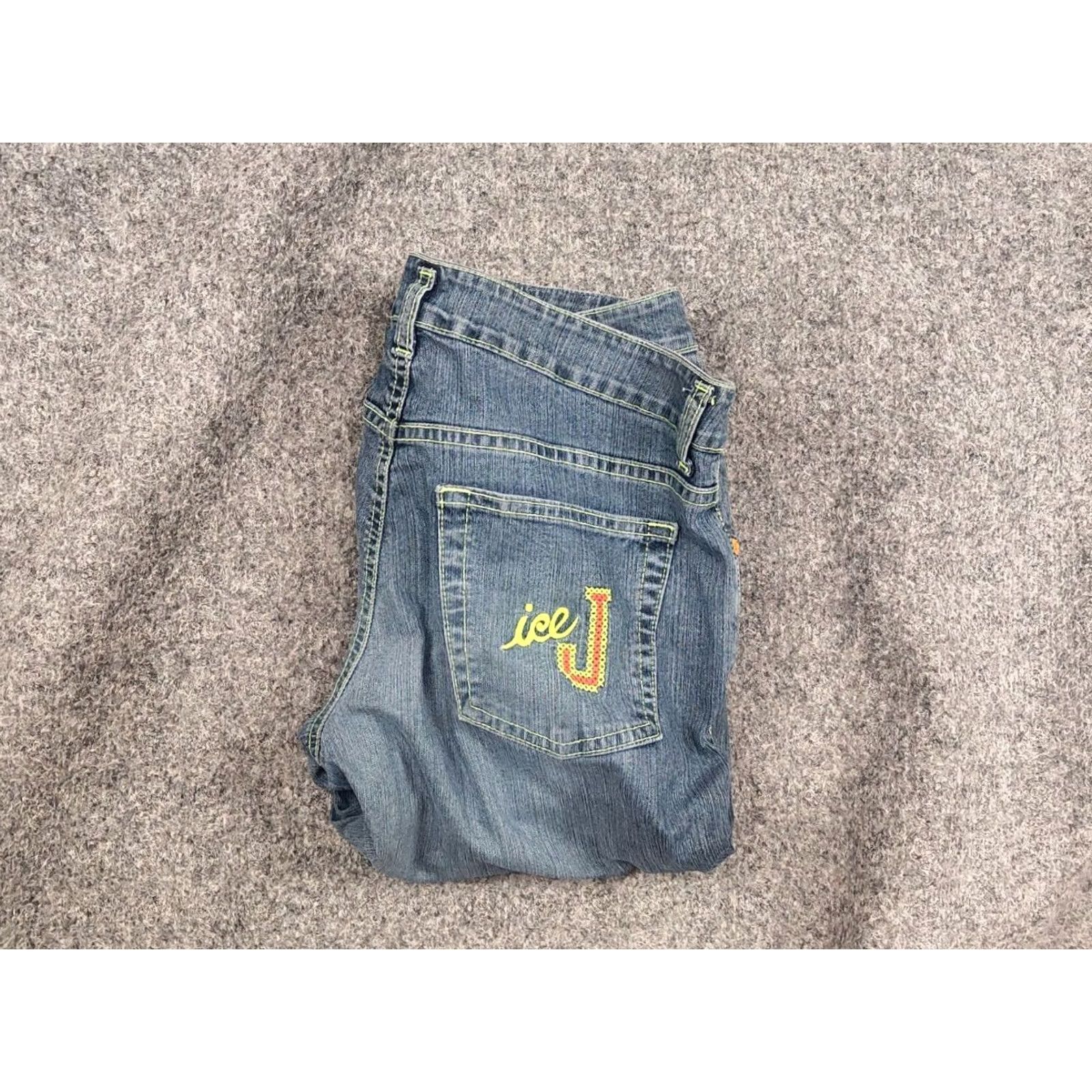 Vintage VINTAGE Iceberg Ice J Logo Blue Denim Jeans, 90s, Iceberg Ice, Jeans, 30, Men Size US 30 / EU 46 - 2 Thumbnail