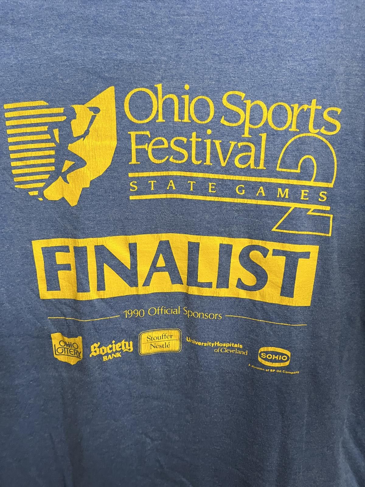 Other Ohio Sports FestIival T-shirt Games 2 Finalist 1990 Tee XL Size US XL / EU 56 / 4 - 3 Thumbnail
