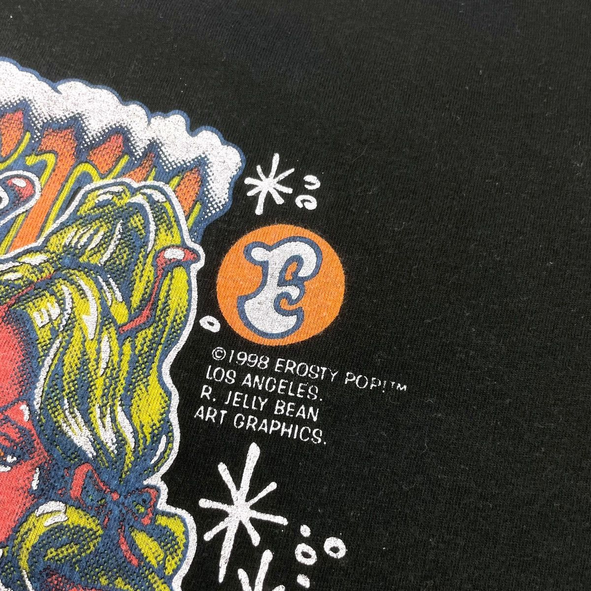 Vintage Vintage 1998 Erosty Pop by Rockin Jelly Bean Graphic Tee Size US S / EU 44-46 / 1 - 5 Thumbnail