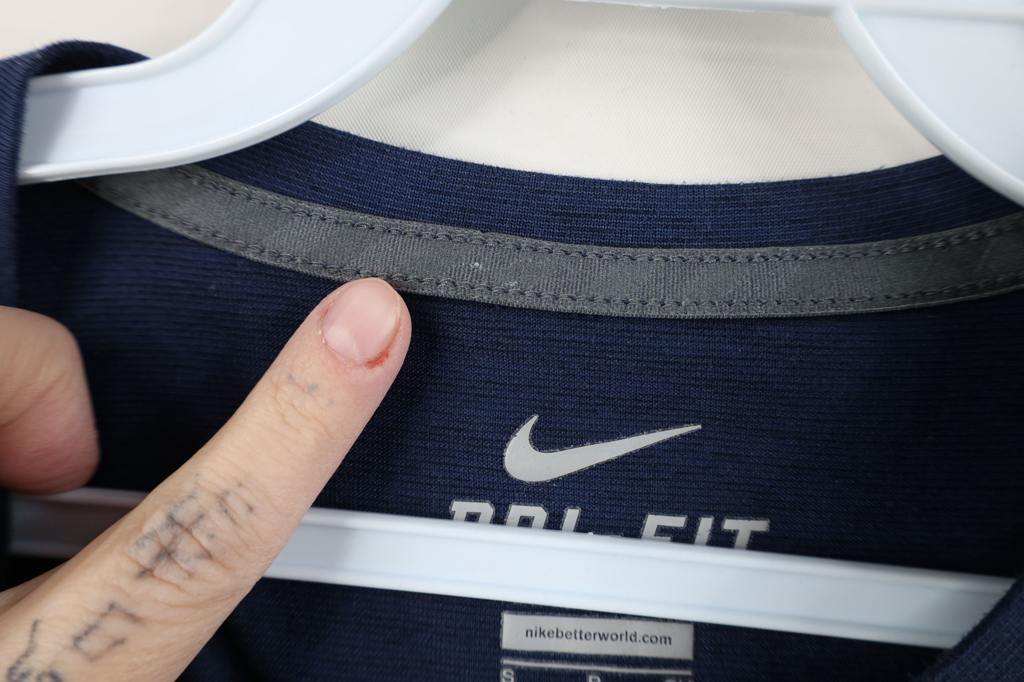 Nike Nike University of Michigan Short Sleeve T-Shirt Blue Size US S / EU 44-46 / 1 - 9 Thumbnail