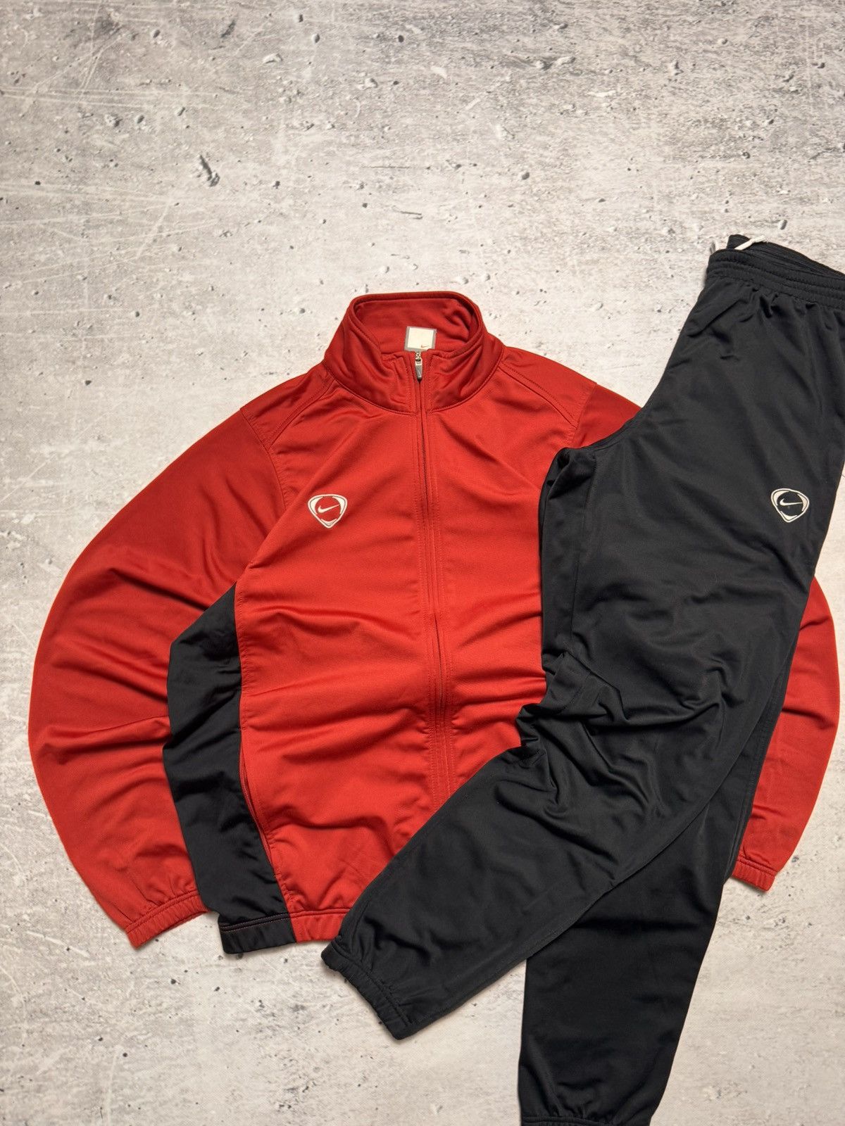 Nike × Vintage NIKE VINTAGE OVERSIZE DRIL TRACK SUIT Y2k Size US M / EU 48-50 / 2 - 2 Thumbnail