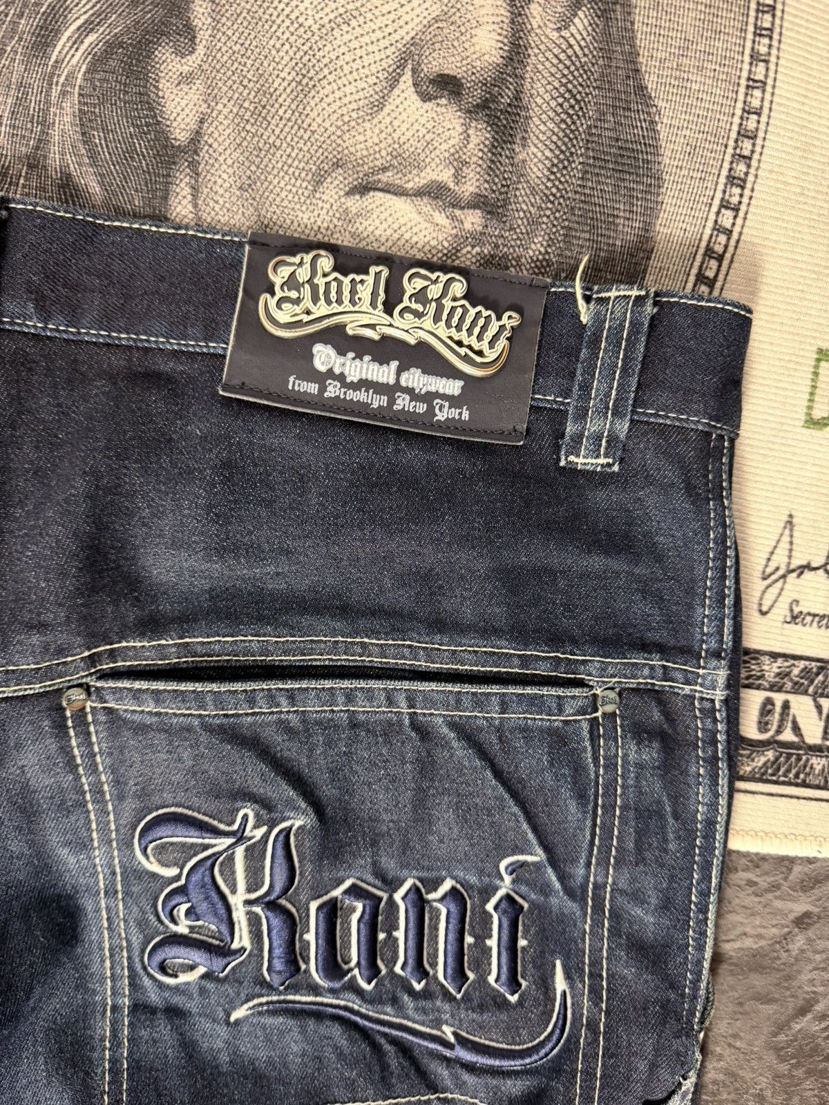 Karl Kani Vintage jeans Karl Kani,sk8 streetwear y2k opium style Size US 34 / EU 50 - 7 Thumbnail