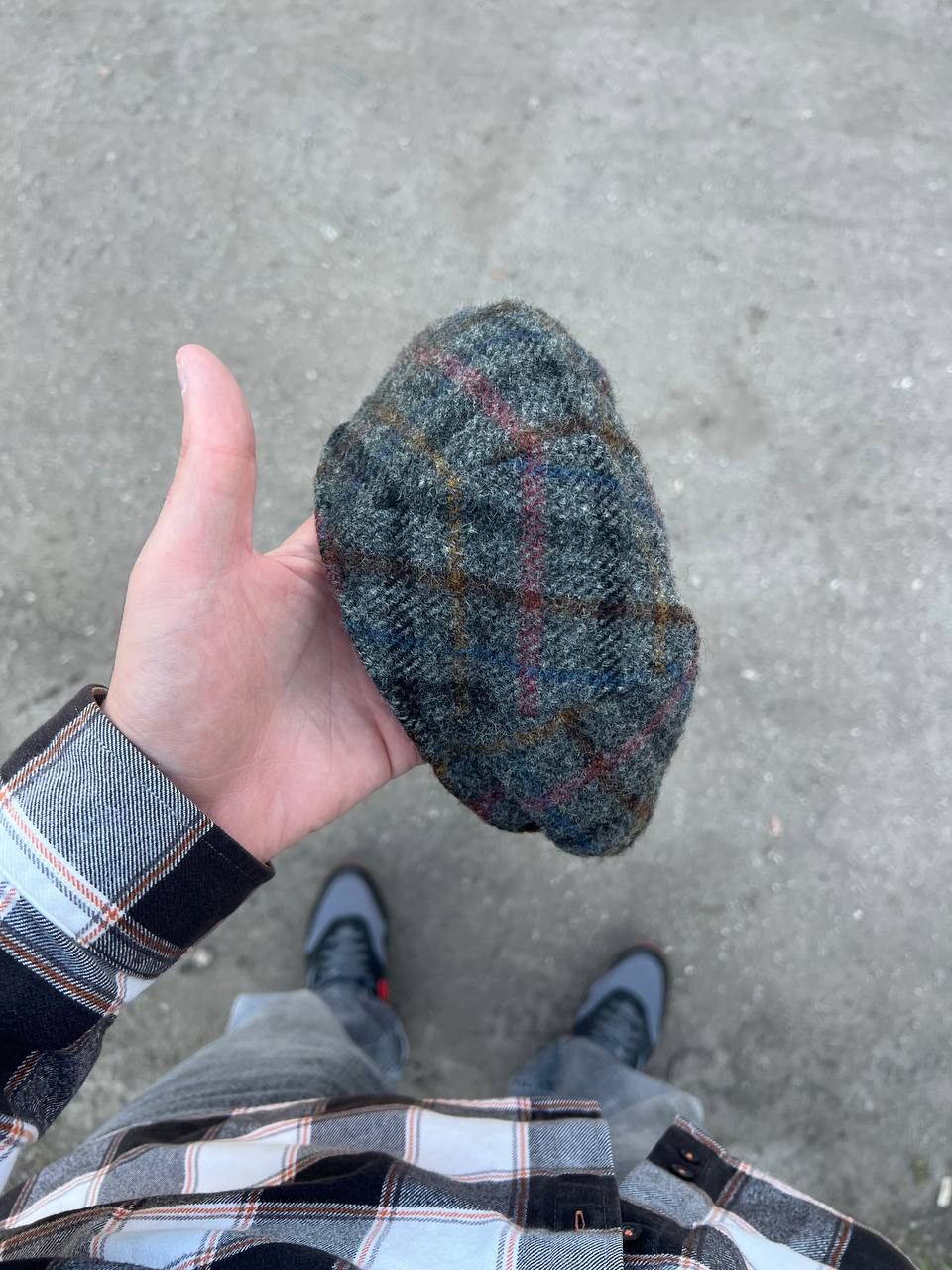 Harris Tweed VINTAGE HARRIS TWEED CASUAL ENGLAND DESIGNER HATS Y2K 90s Size ONE SIZE - 3 Thumbnail