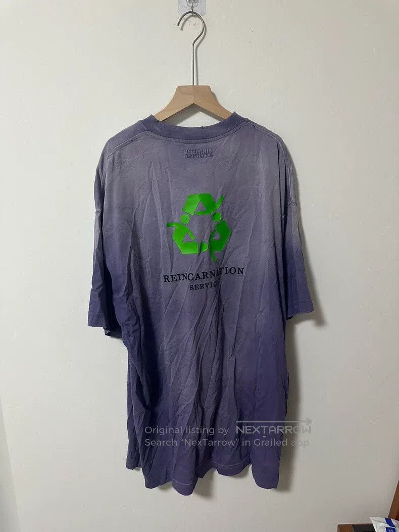 Vetements Vetements Embroidered Slogan Short Sleeve Tee Size US S / EU 44-46 / 1 - 2 Thumbnail
