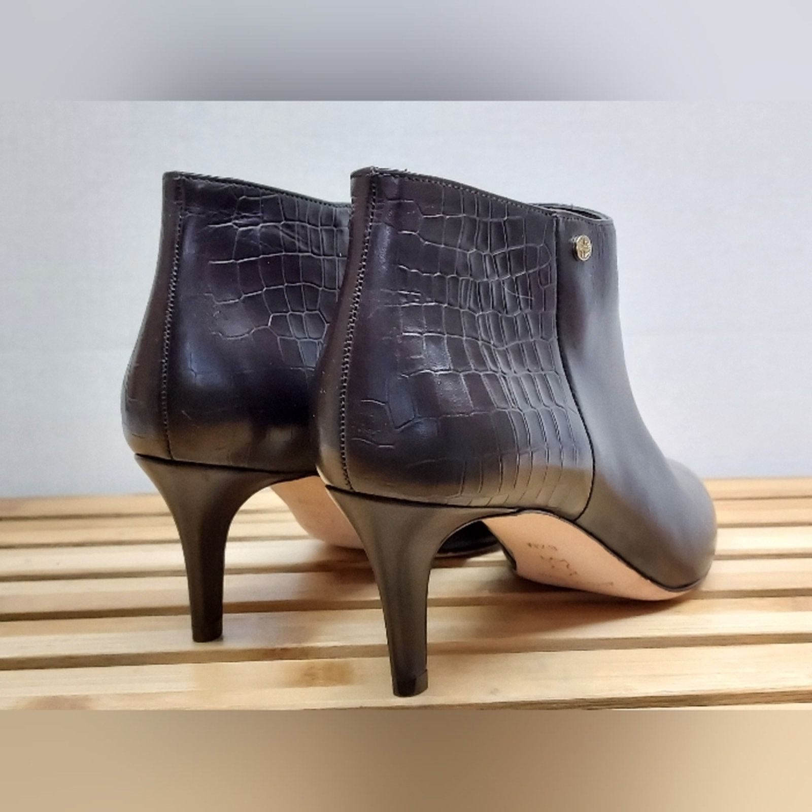 Other Antonio Melani Womens Black Heeled Ankle Boots Size 8.5 Size US 8.5 / IT 38.5 - 3 Thumbnail
