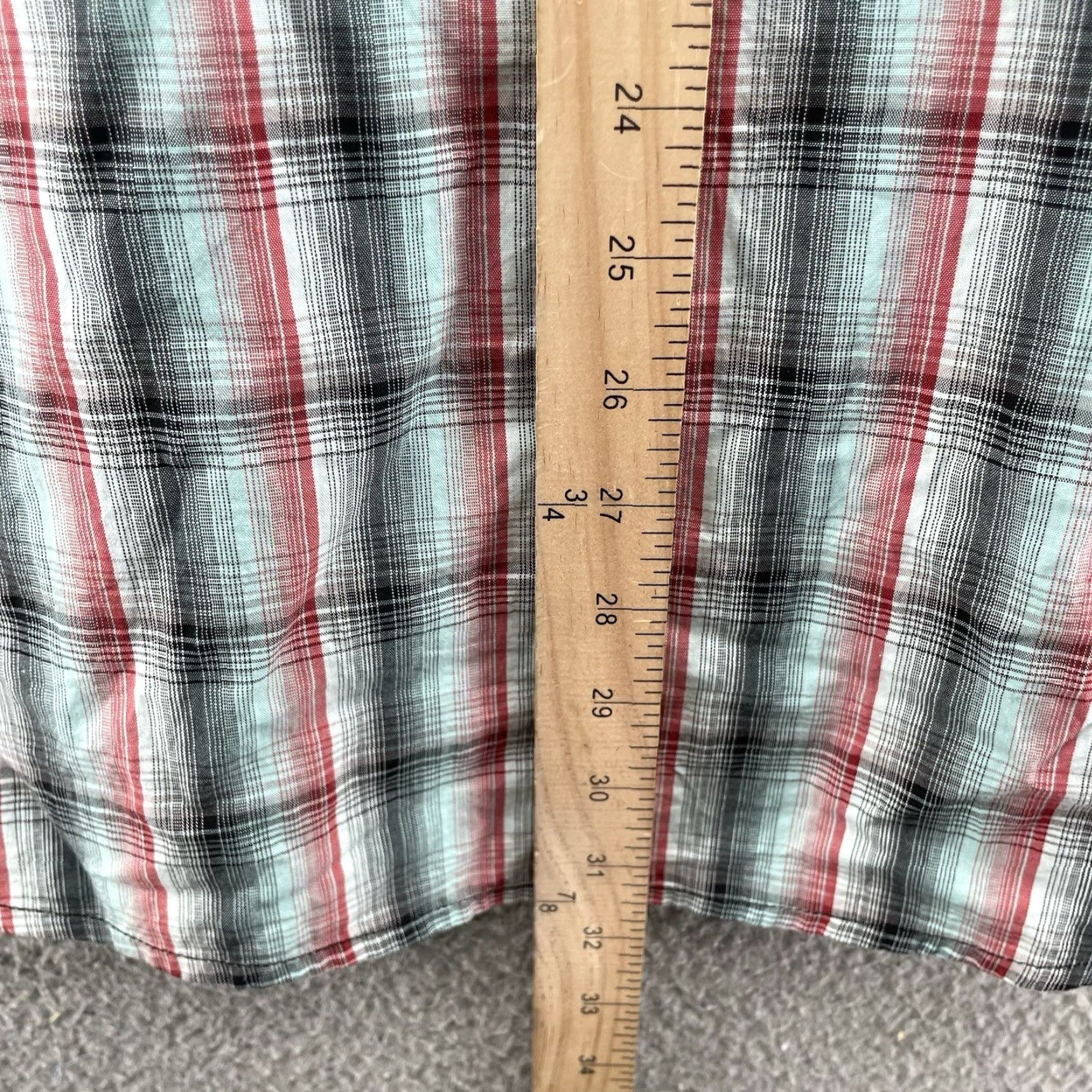 Vintage Cinch Western Shirt Men's Large Red Pearl Snap Cowboy Outdoor Rod Workwear Shirt Size US L / EU 52-54 / 3 - 7 Thumbnail