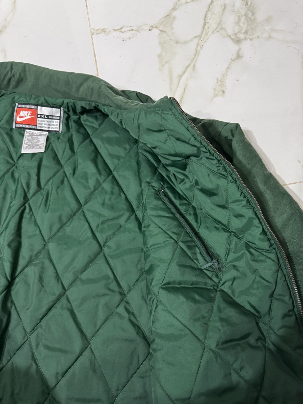 Vintage University of Miami Hurricanes Puffy Nylon jacket Size US XXL / EU 58 / 5 - 5 Thumbnail