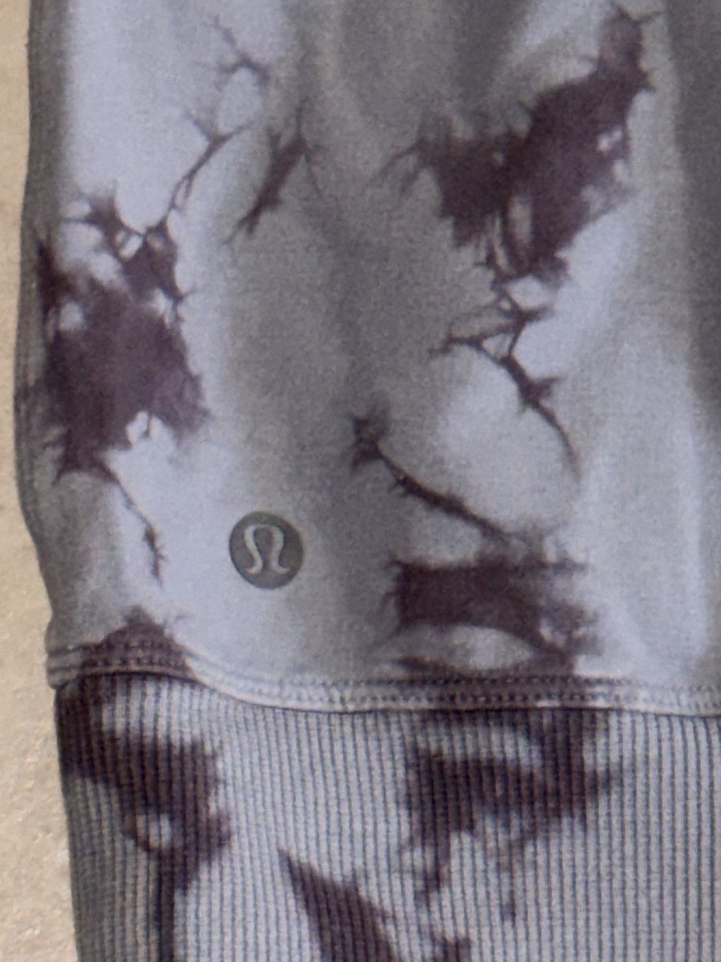 Lululemon LULULEMON READY TO ROLL SWEATSHIRT TIE DYE GRAY/PURPLE Sz 6 Size M / US 6-8 / IT 42-44 - 6 Thumbnail